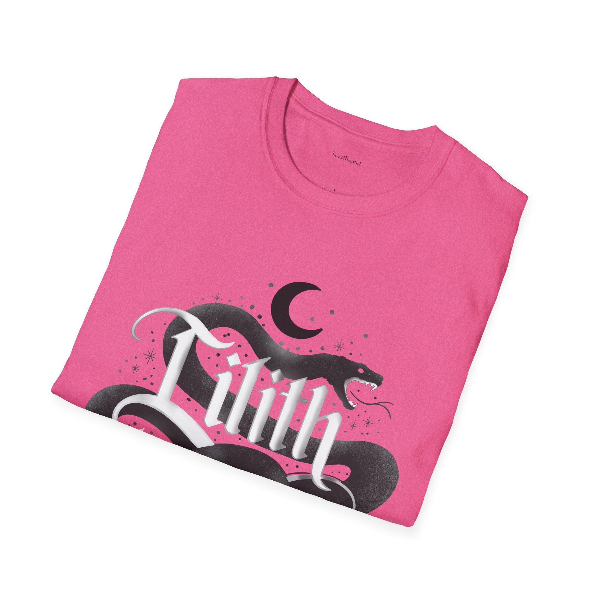 Lilith Is Why I Can't Behave Unisex Softstyle T-Shirt 100% Cotton Graphic