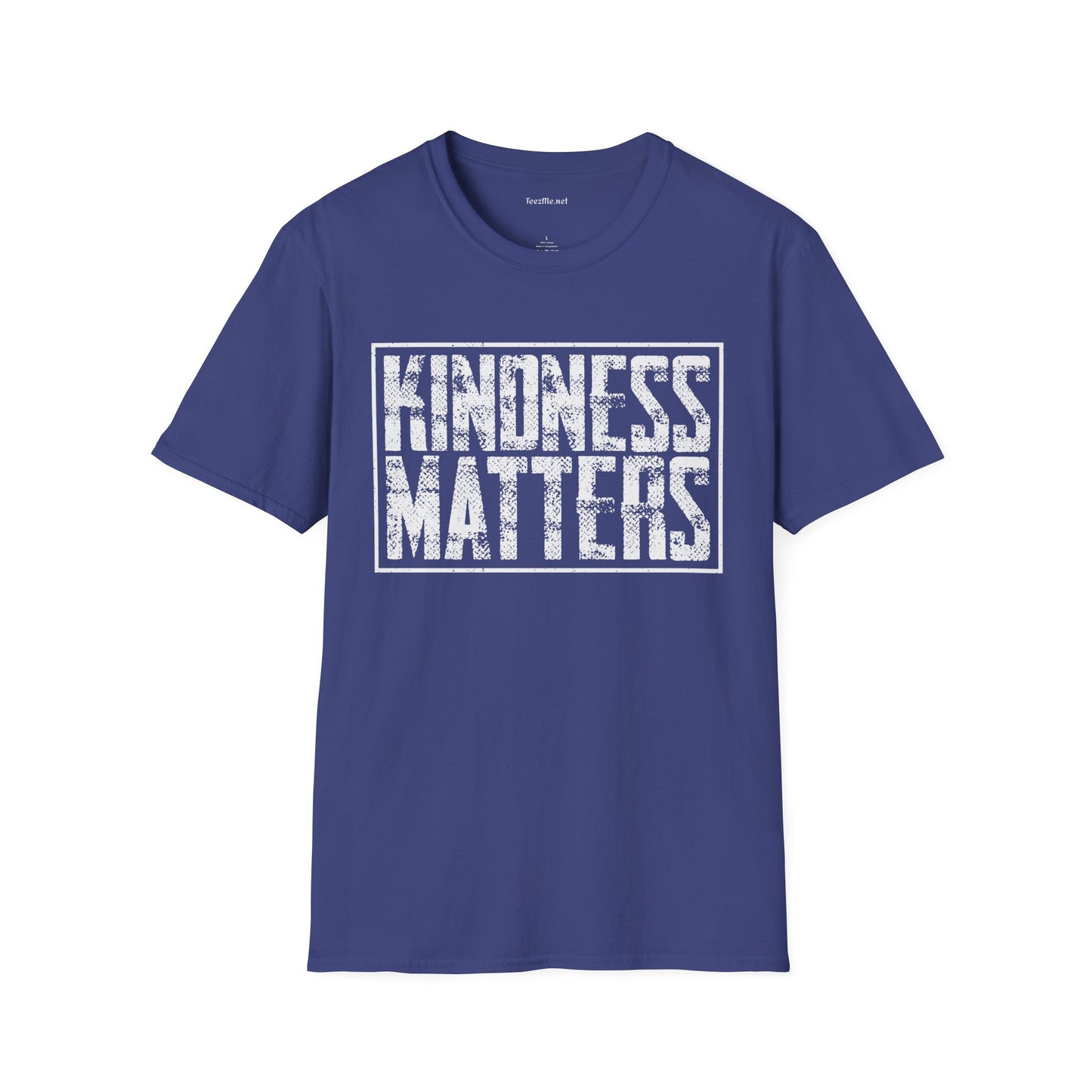 Kindness Matters 2 Unisex Soft Style T-Shirt 100% Cotton Graphic