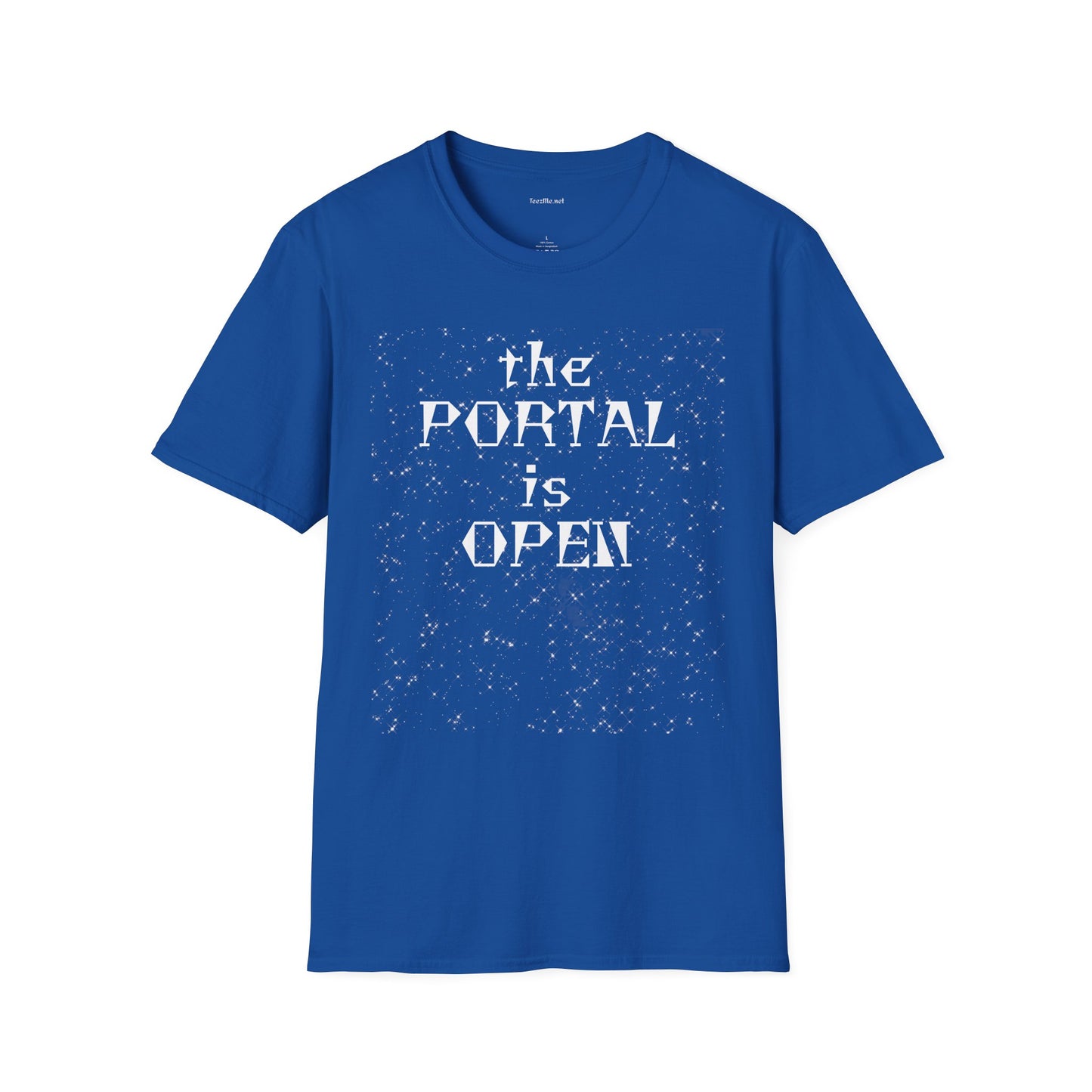The PORTAL is OPEN - Unisex Softstyle T-Shirt 100% Cotton Graphic