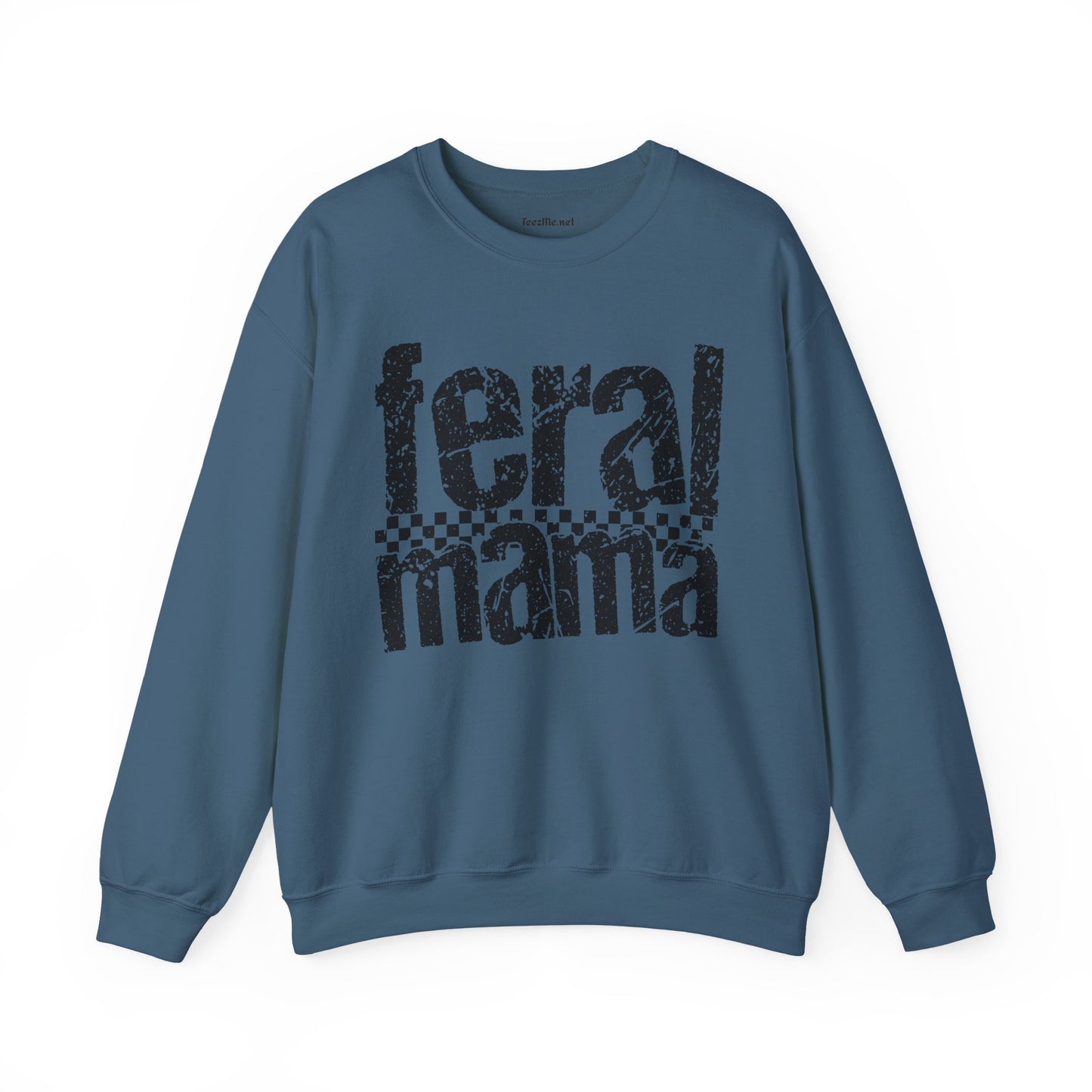 Feral Mama Unisex Heavy Blend™ Crewneck Sweatshirt Graphic