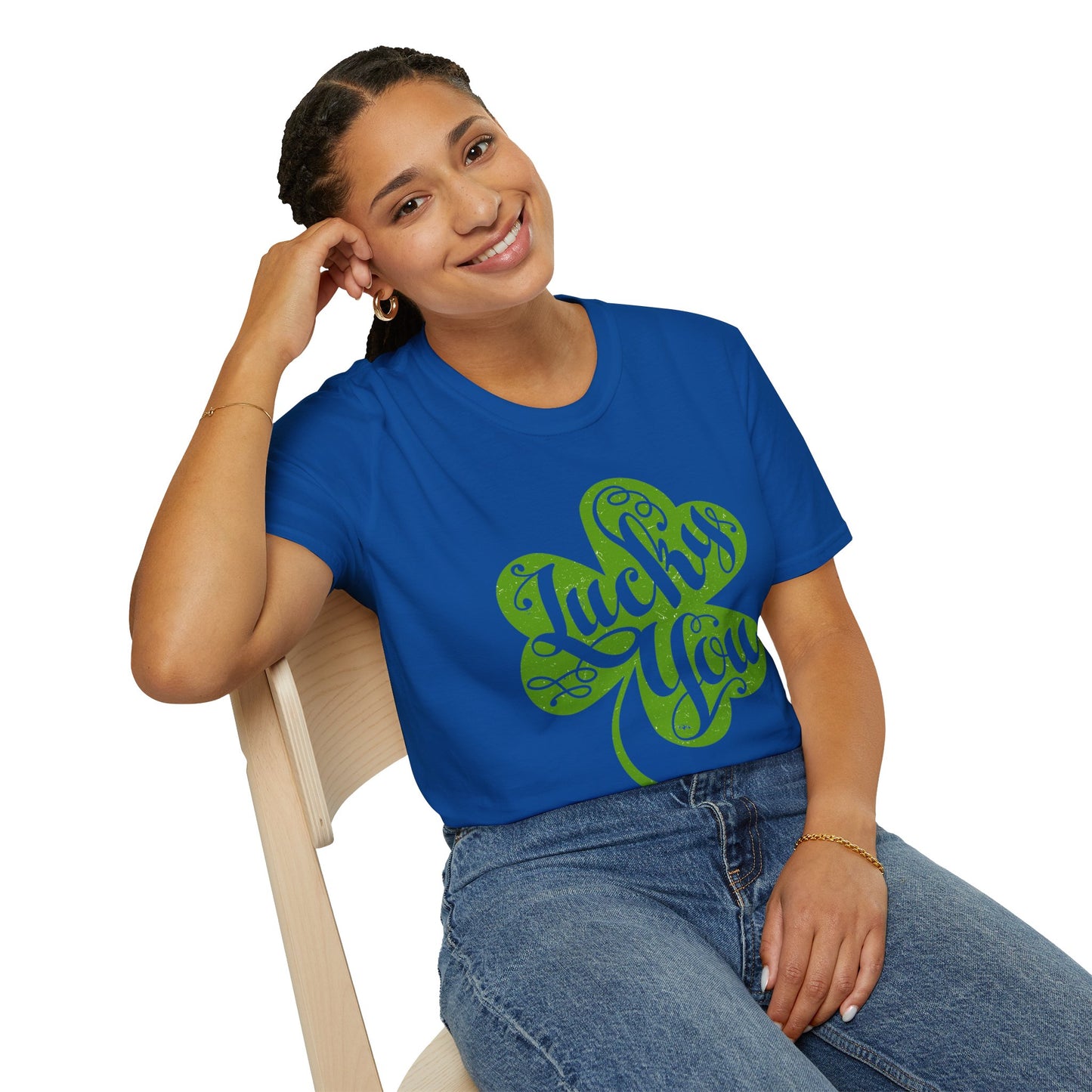 Lucky You - Unisex Softstyle T-Shirt 100% Cotton Graphic