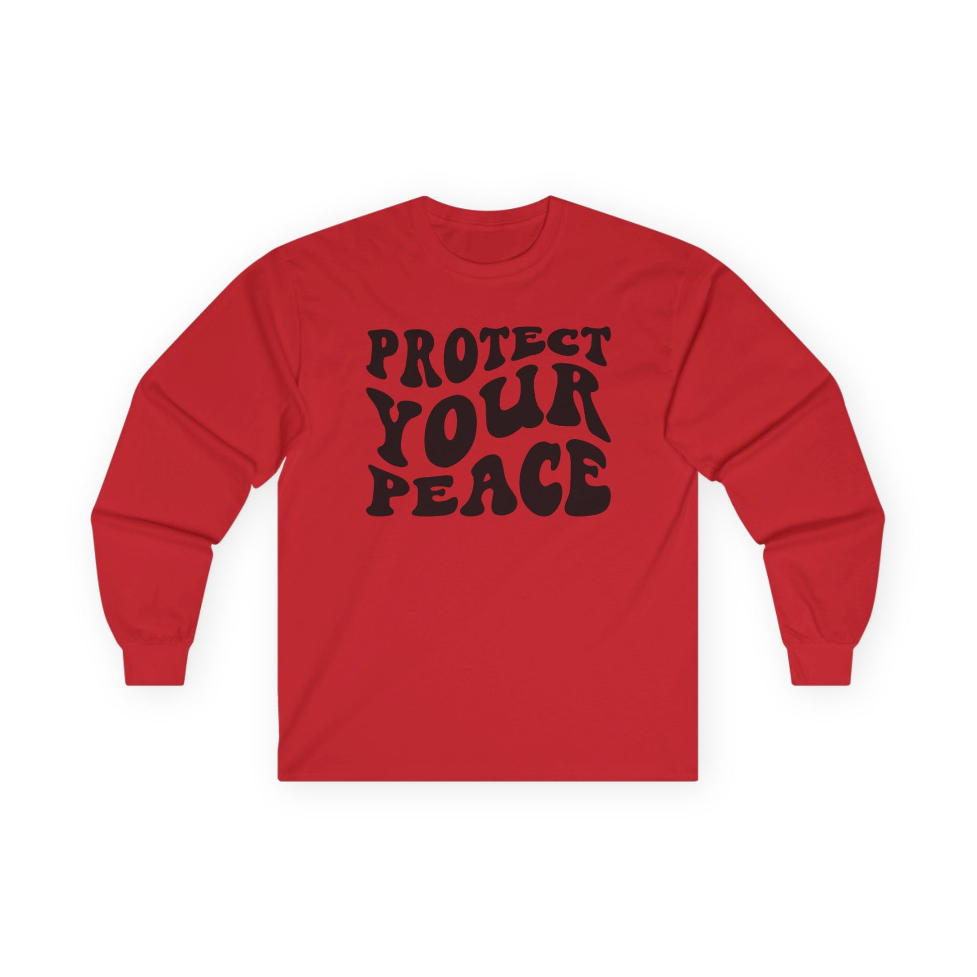 Protect Your Peace Unisex Ultra Cotton Long Sleeve Tee