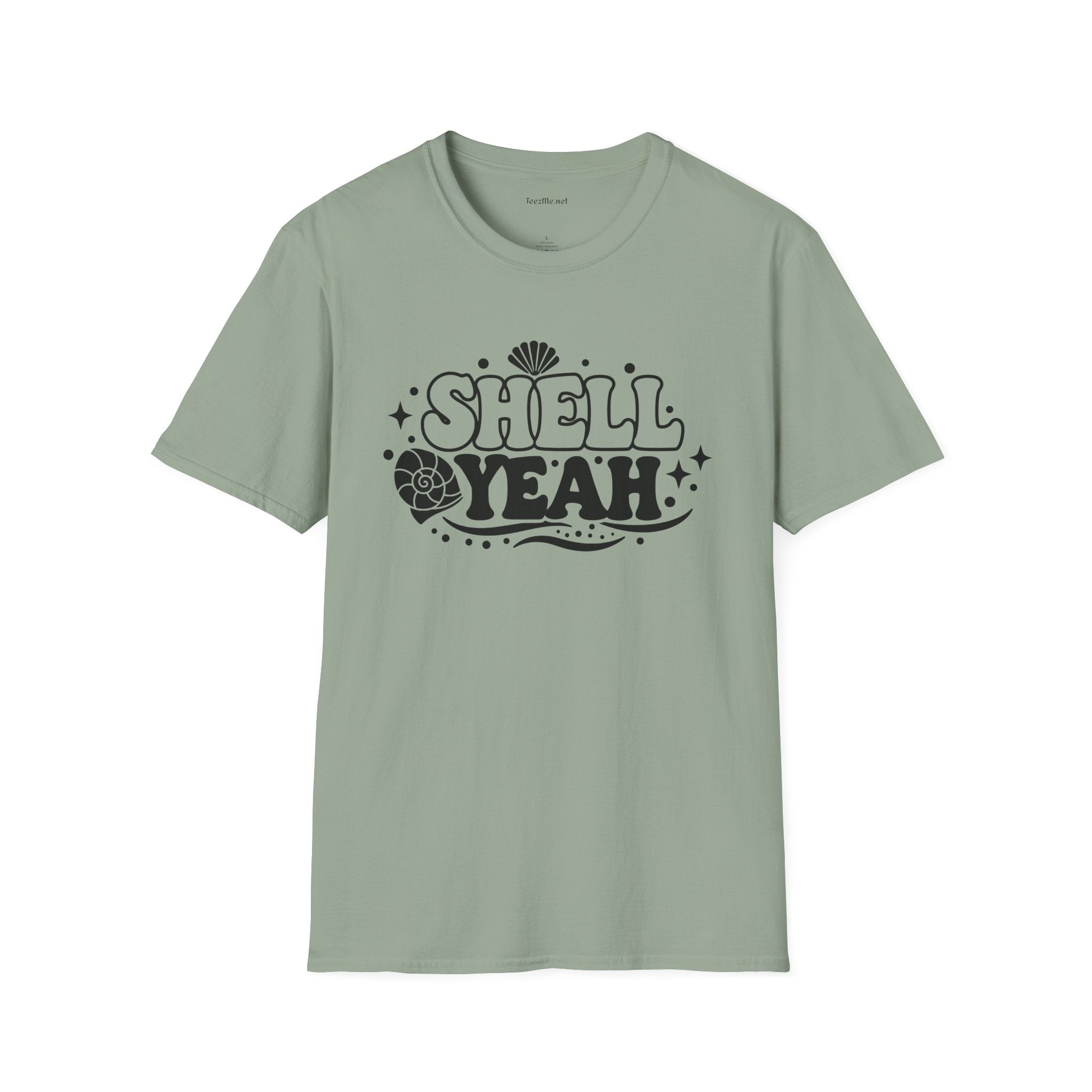 Shell Yeah 02 Unisex Softstyle T-Shirt 100% Cotton Graphic