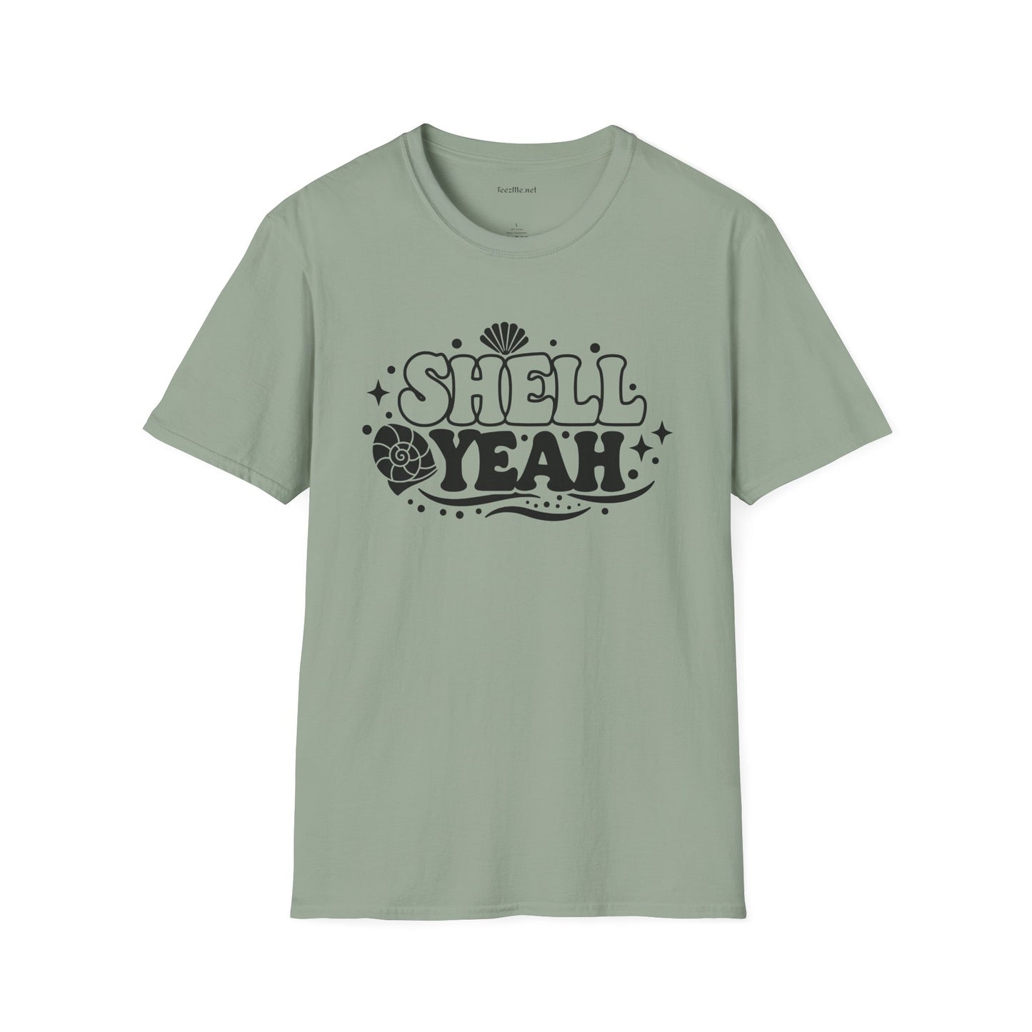 Shell Yeah 02 Unisex Softstyle T-Shirt 100% Cotton Graphic