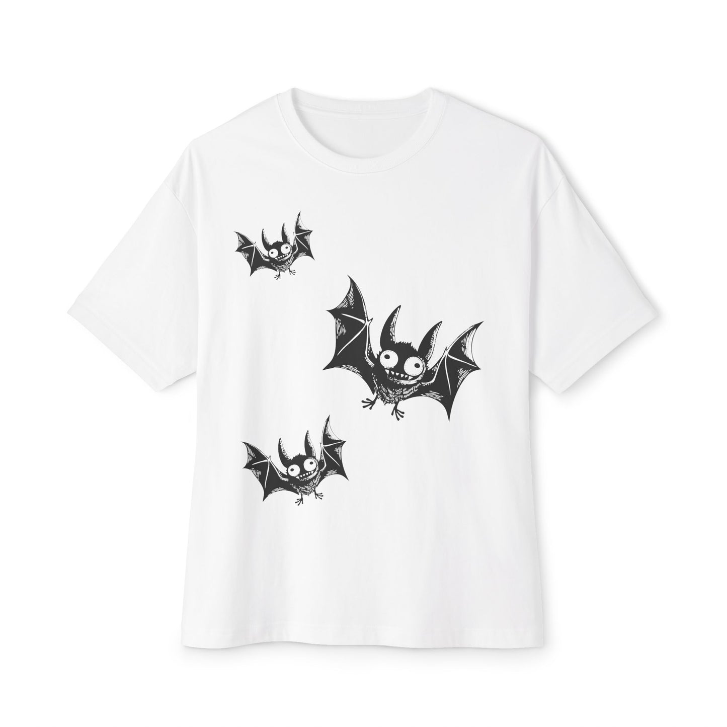 Cute Bats Unisex Oversized Boxy Tee