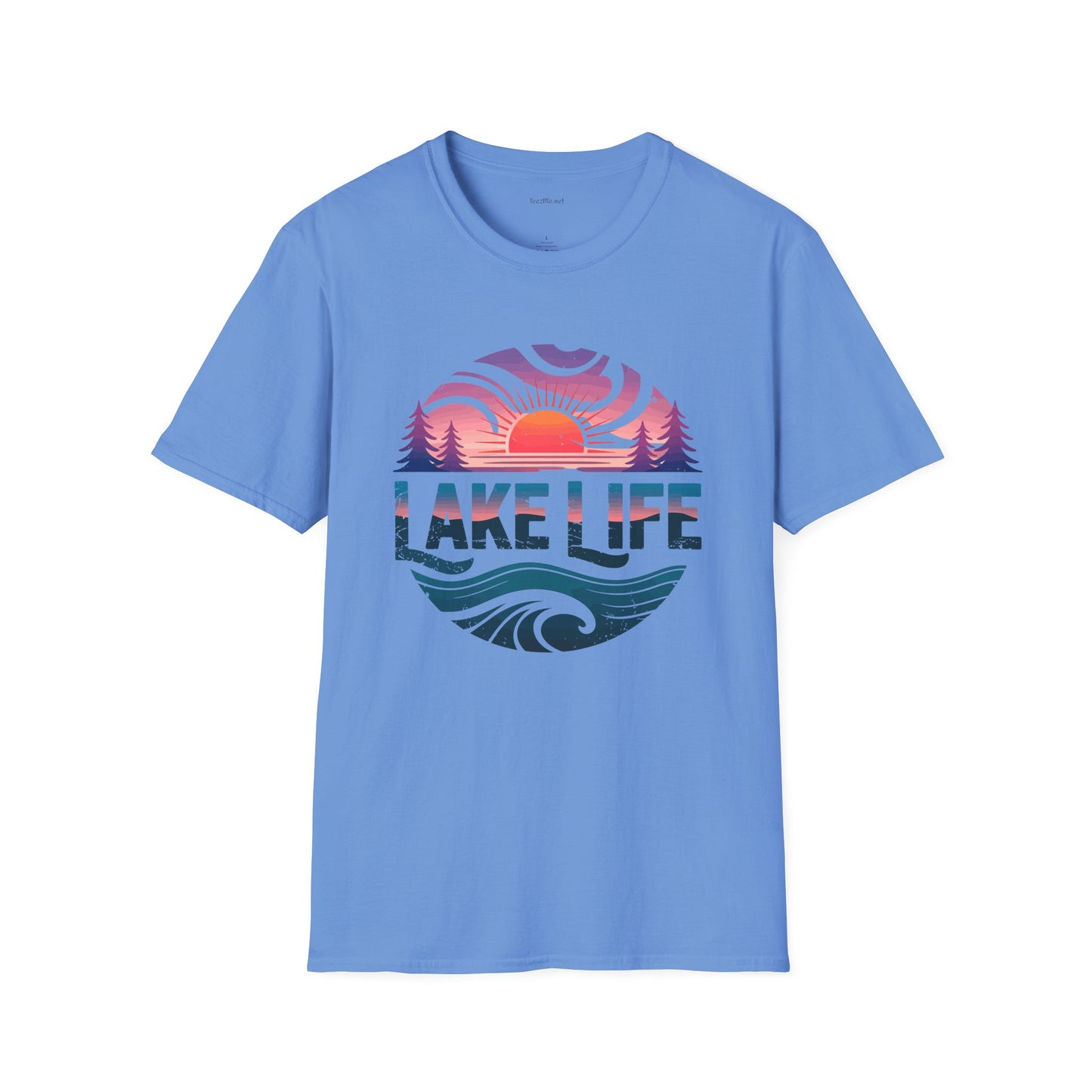 Lake Life  - Unisex Softstyle T-Shirt 100% Cotton Graphic