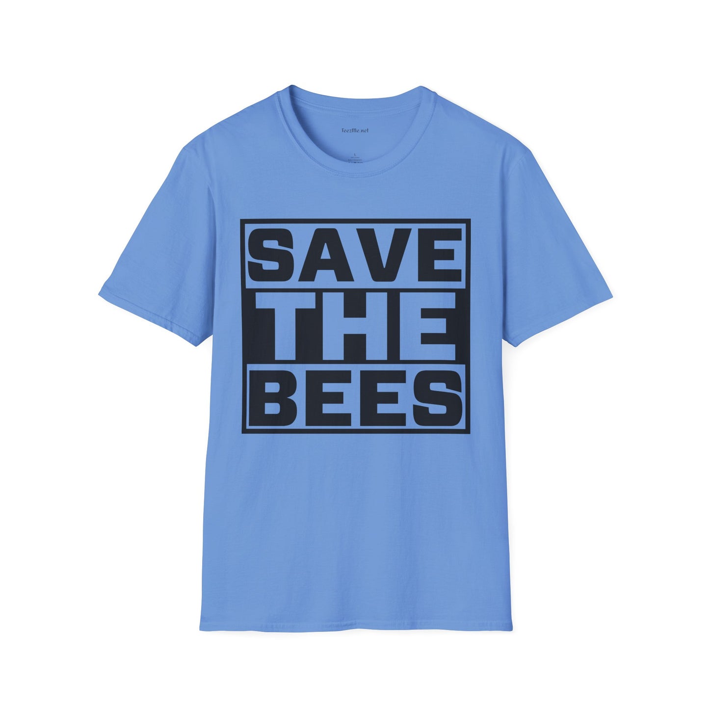 Save The Bees 02 Unisex Soft Style T-Shirt 100% Cotton Graphic