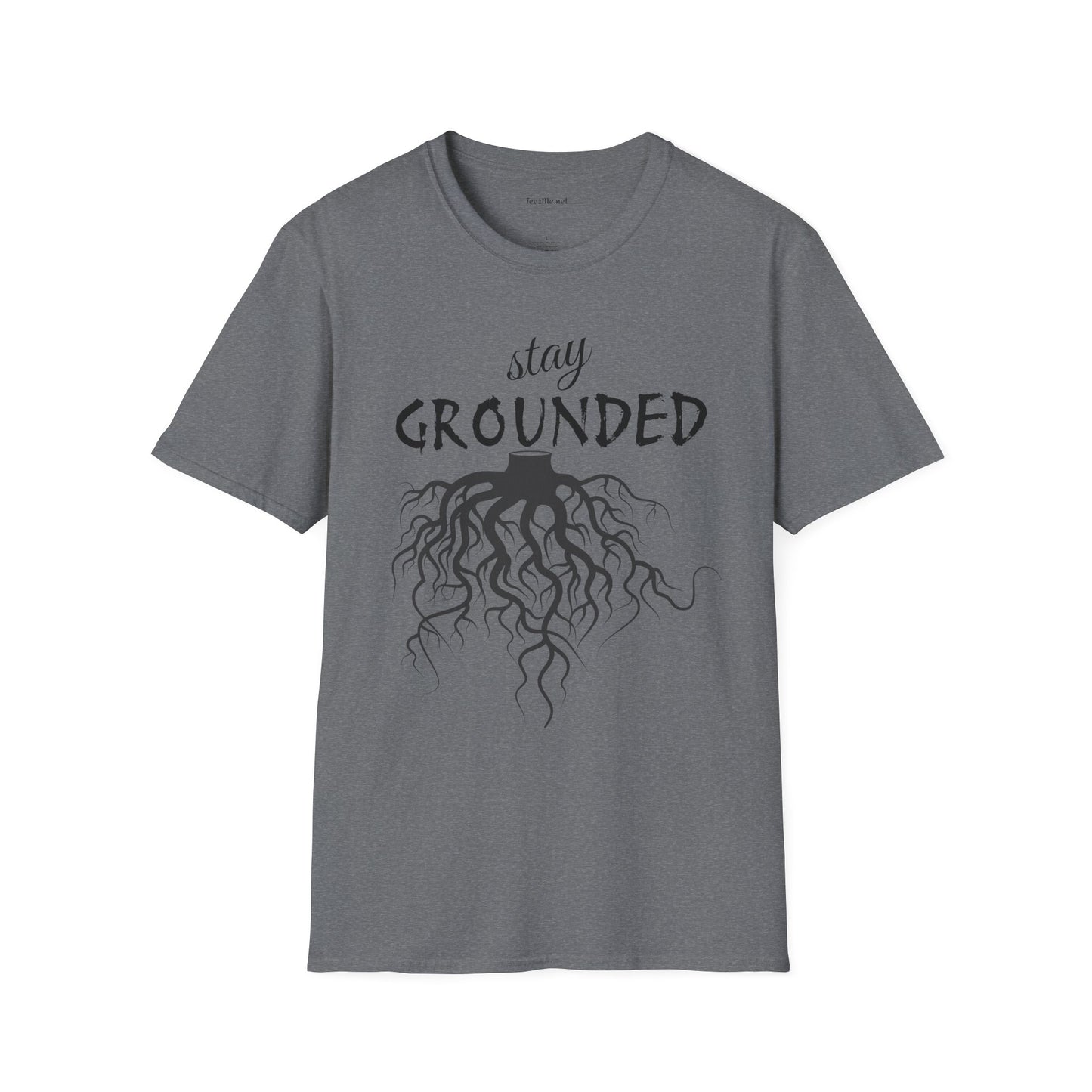 Stay Grounded Unisex Softstyle T-Shirt 100% Cotton