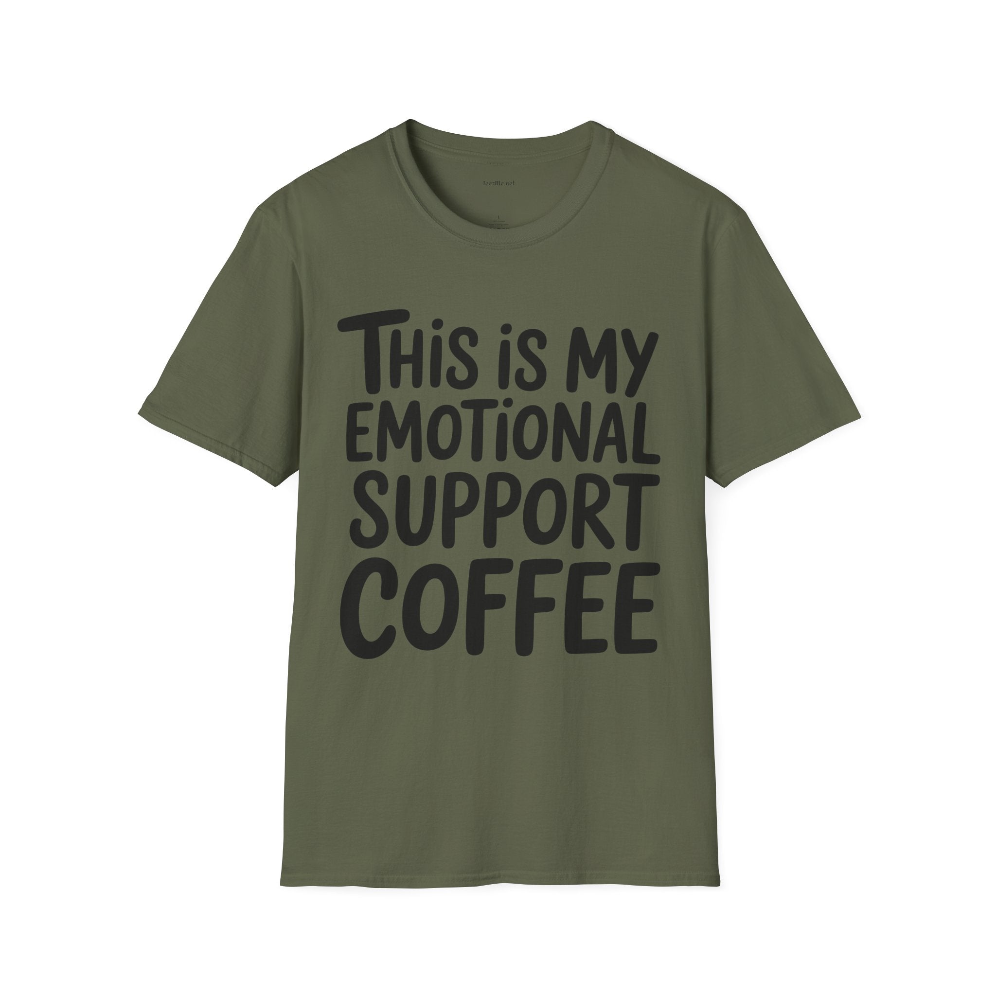 Emotional Support Coffee T-Shirt