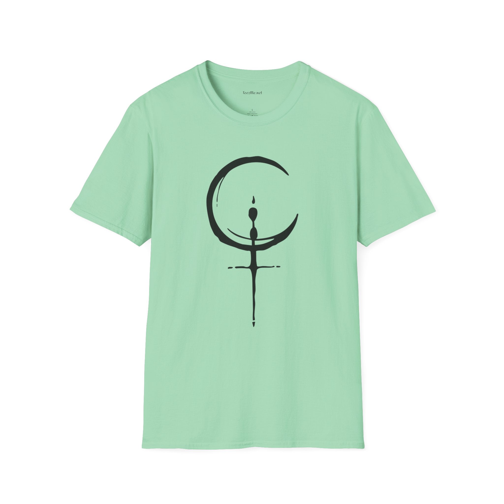 Lilith Symbol (black) Unisex Softstyle T-Shirt 100% Cotton Graphic