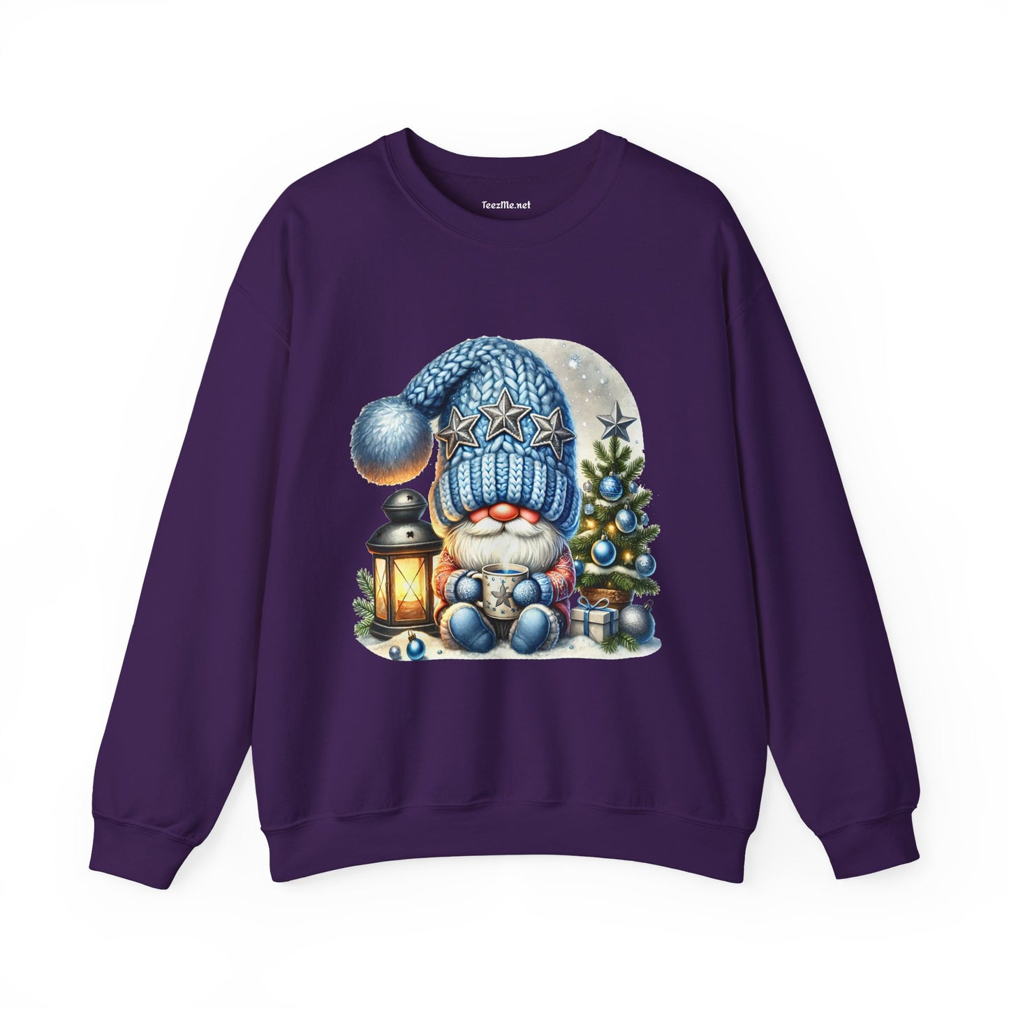 Cozy Christmas Gnome Unisex Heavy Blend™ Crewneck Sweatshirt