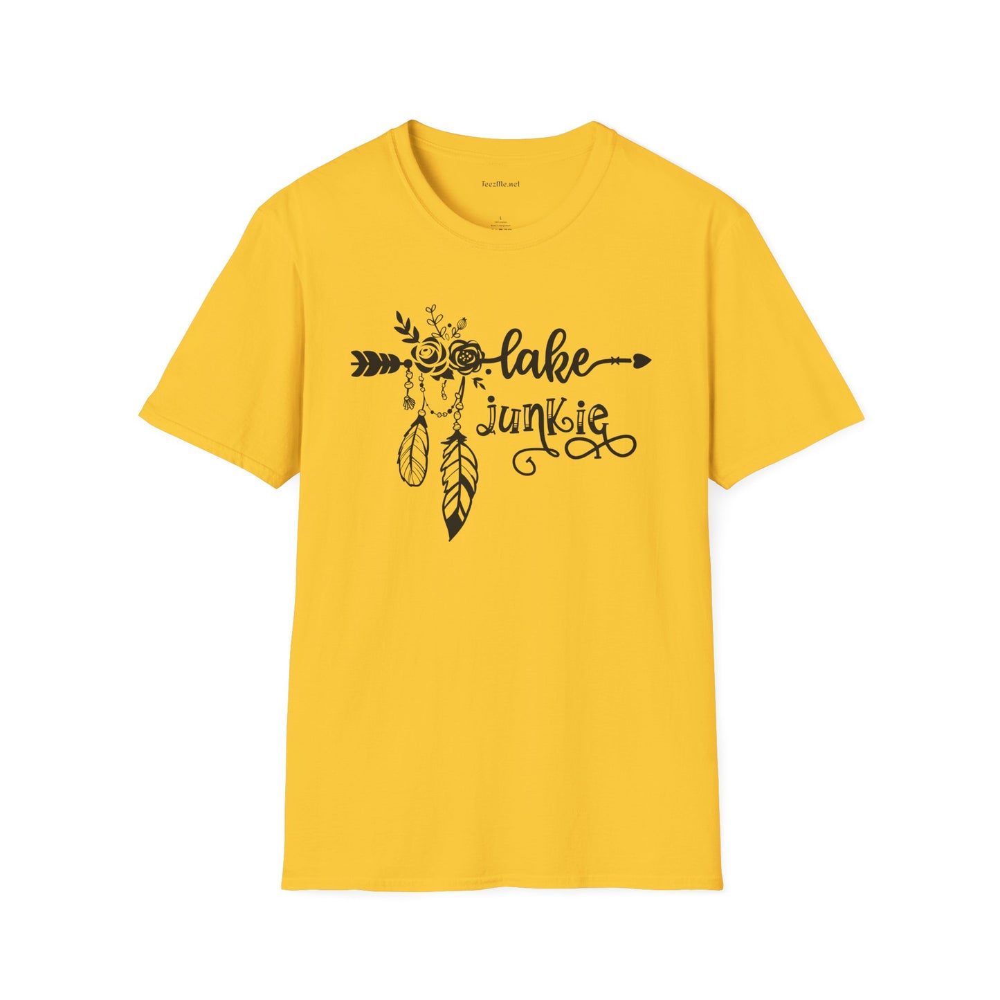 Lake Junkie Unisex Softstyle T-Shirt 100% Cotton Graphic
