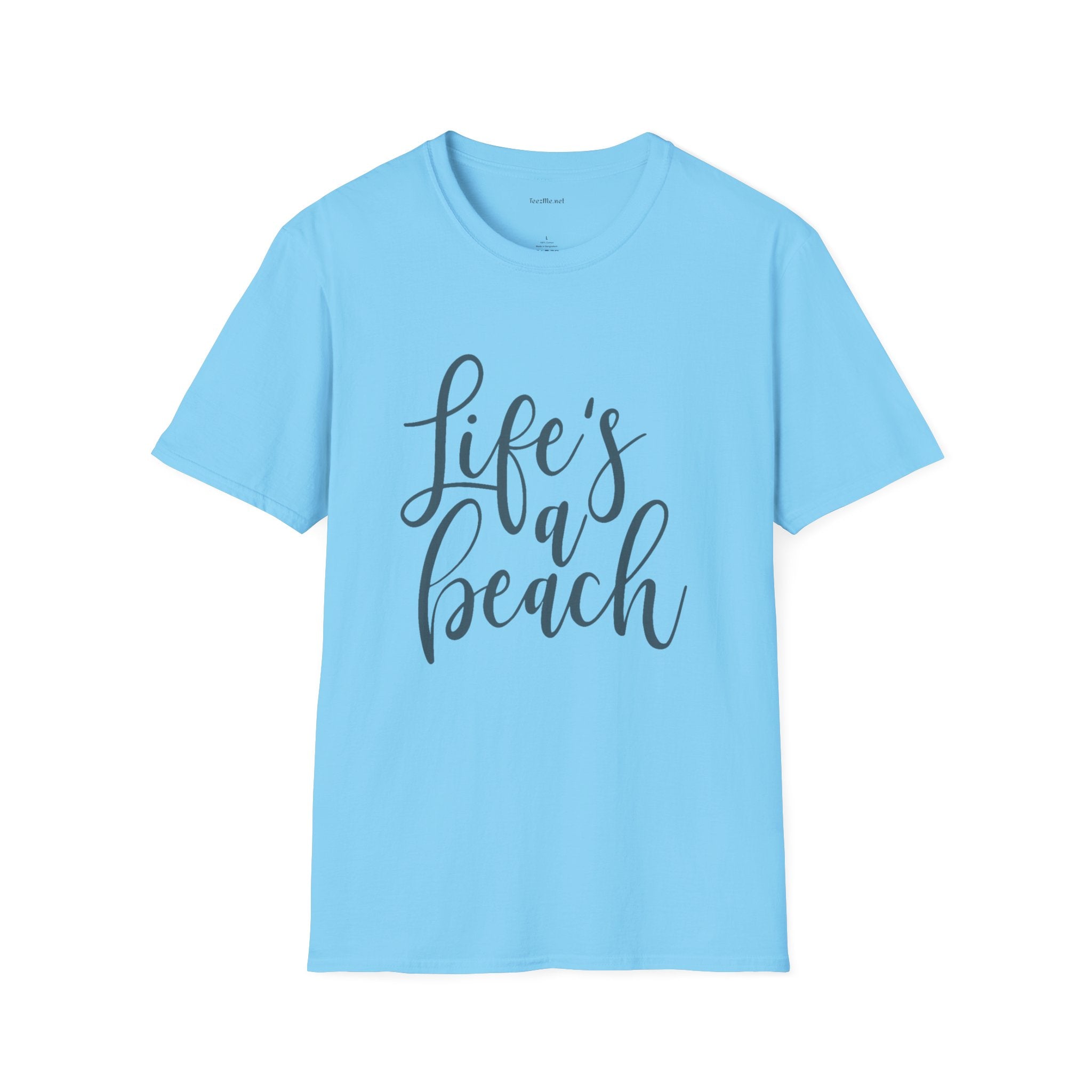 Life's a Beach T-Shirt — Casual Coastal Graphic Tee