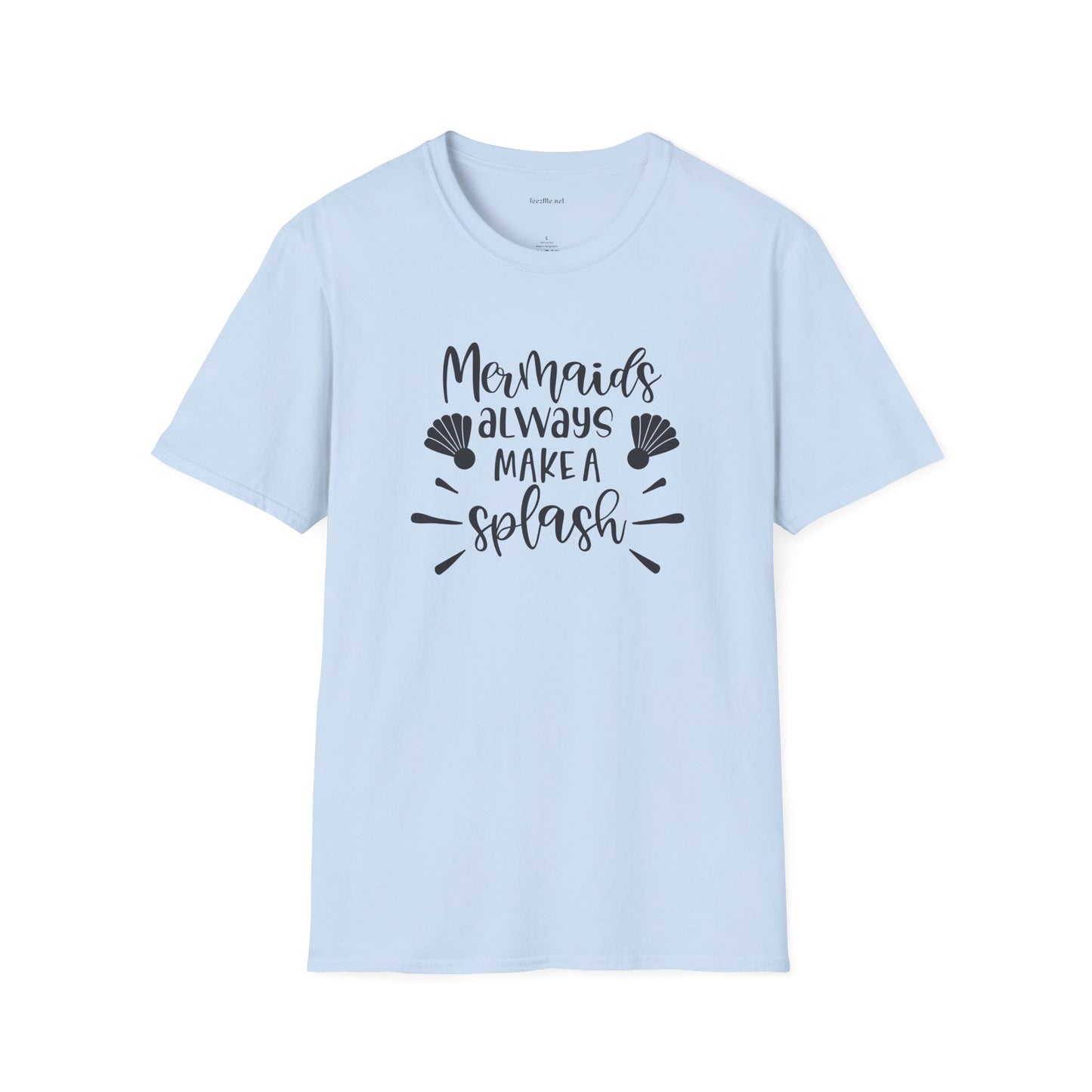Mermaids make a splash - Unisex Softstyle T-Shirt 100% Cotton Graphic