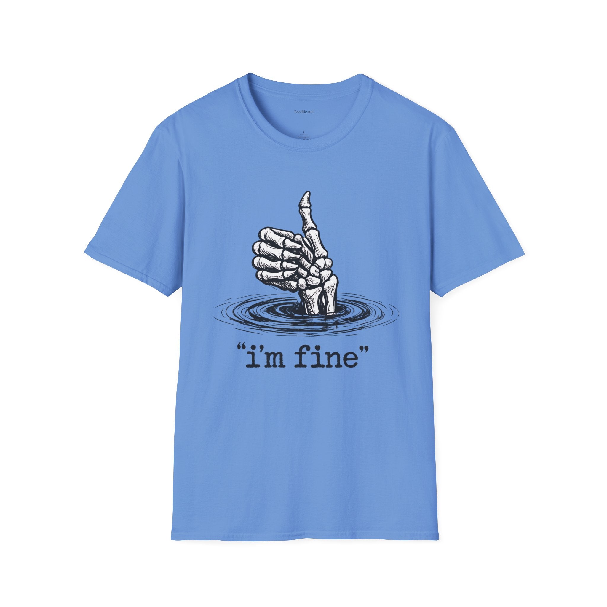 I'm Fine Skeleton Thumbs Up T-Shirt