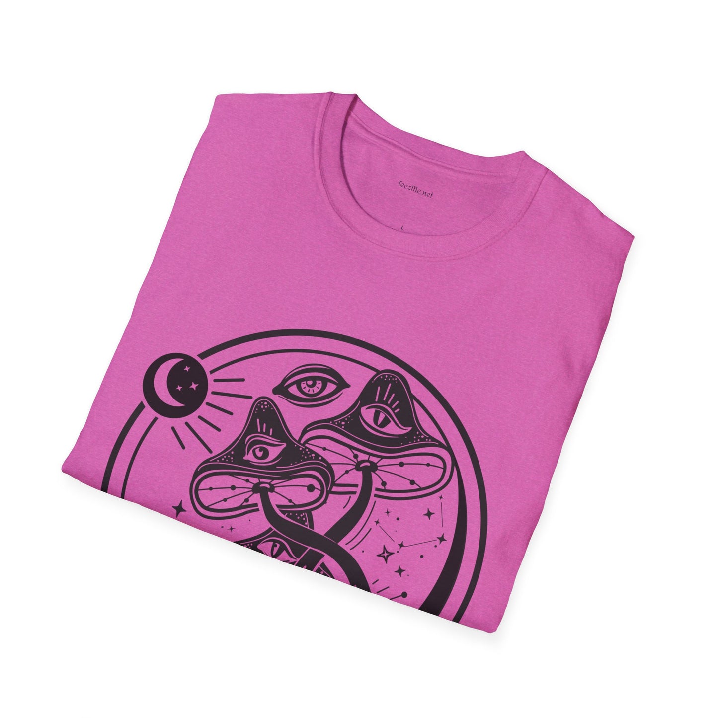 Mushrooms - Unisex Softstyle T-Shirt 100% Cotton Graphic
