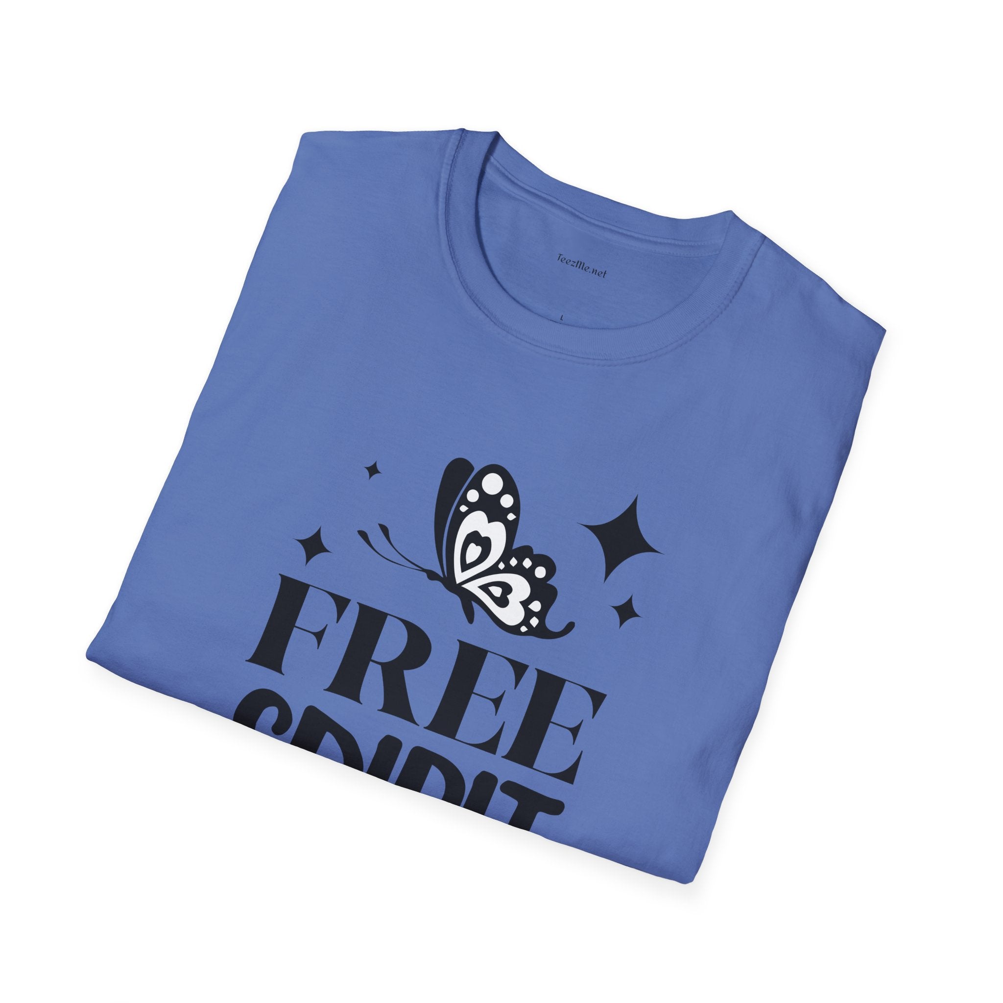 Free Spirit Butterfly T‑Shirt — Boho Casual Graphic Tee