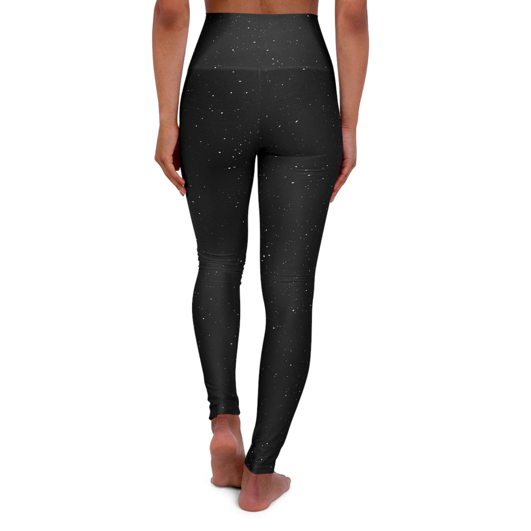 Galaxy Speckle High-Waist Yoga Leggings