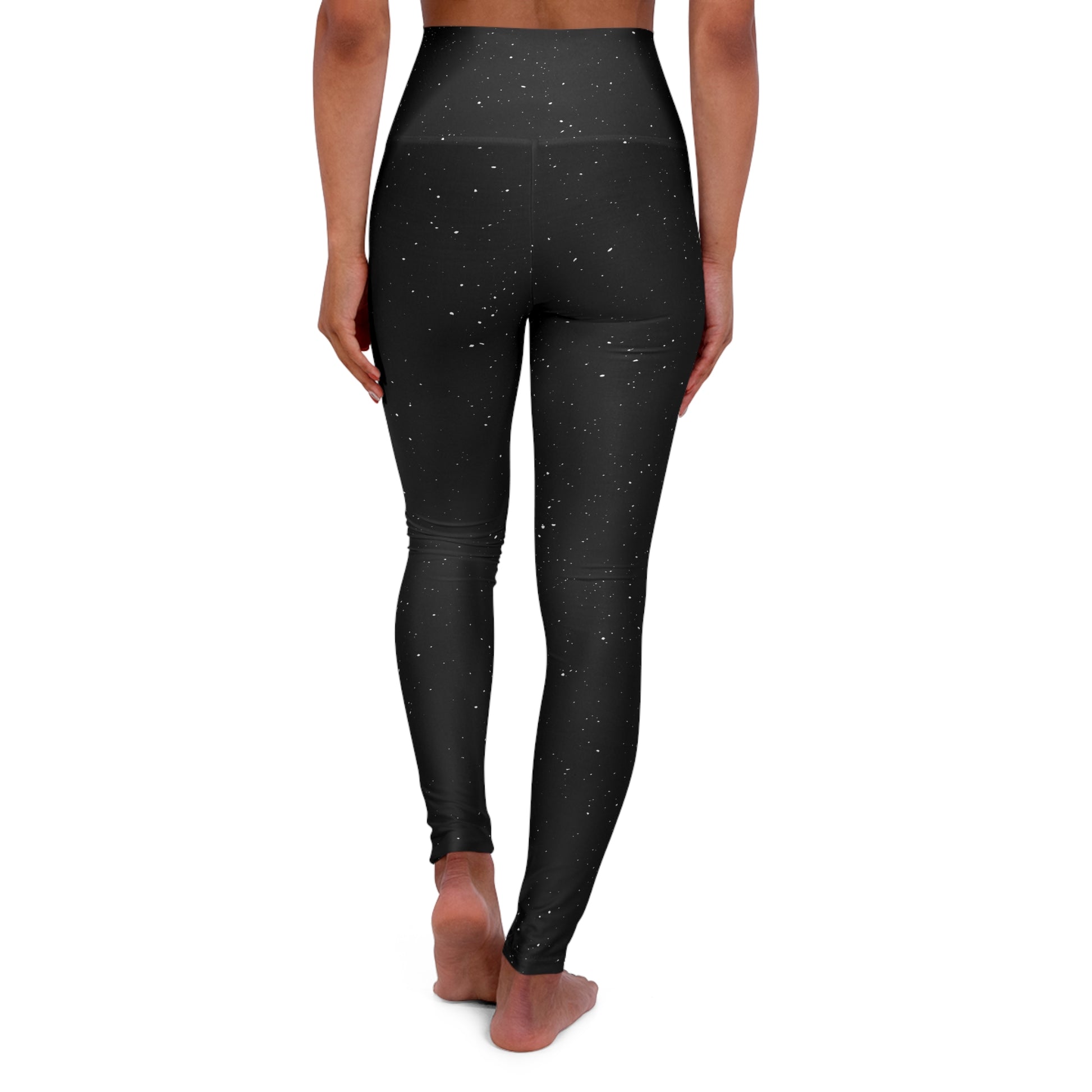 Galaxy Speckle High-Waist Yoga Leggings