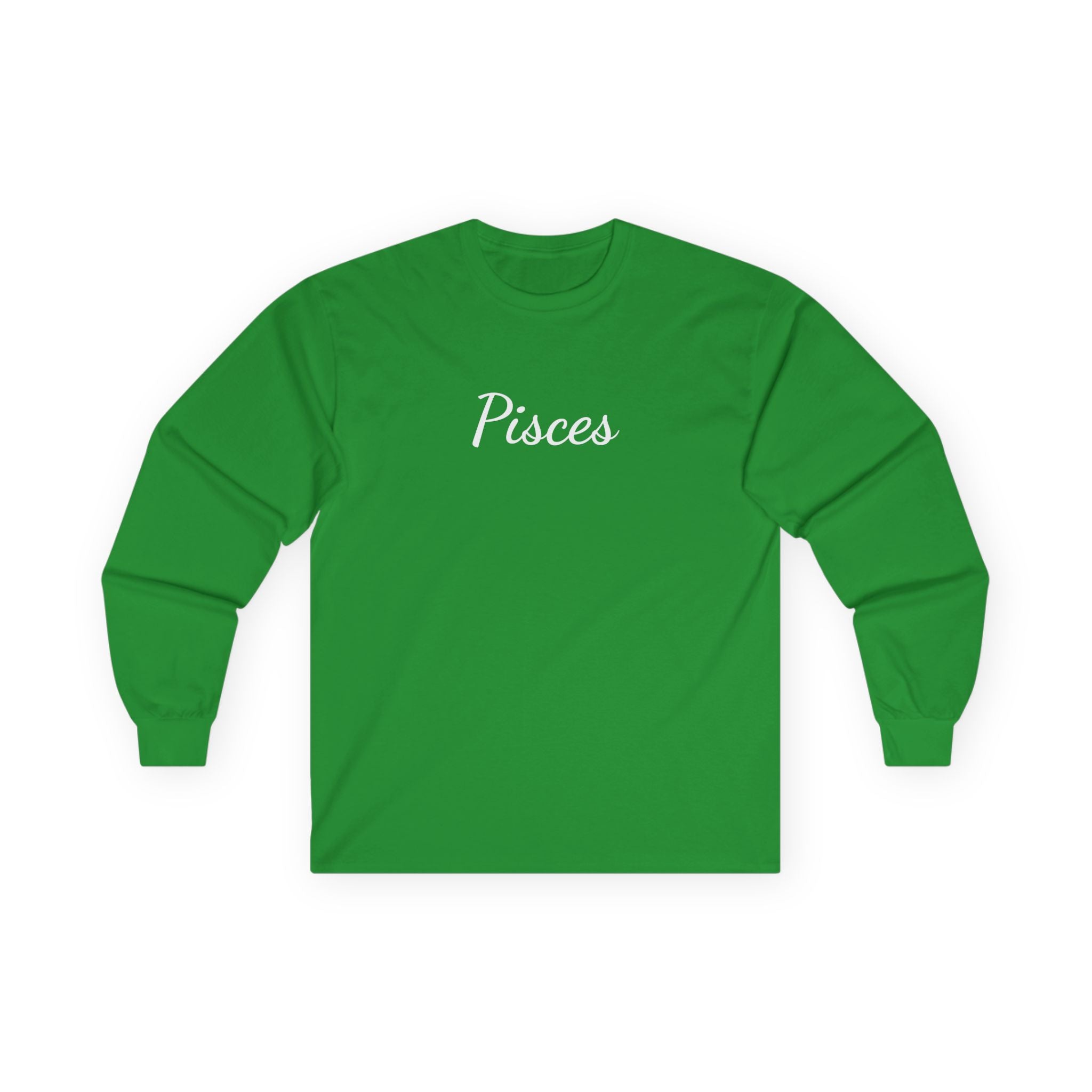 Pisces - Unisex Ultra Cotton Long Sleeve Tee #zodiac #tarot