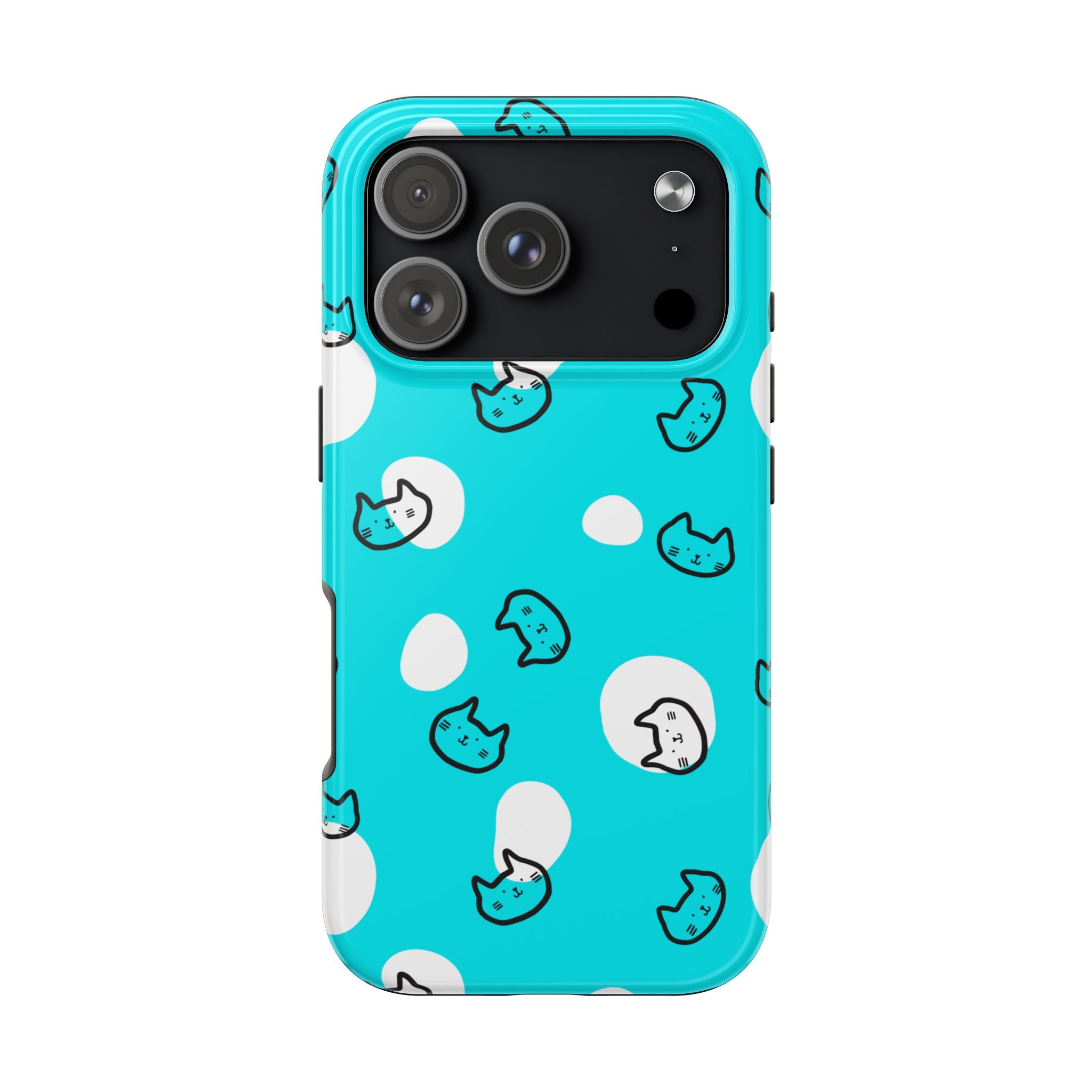 Cute Cat Pattern Cell Phone Case Tough Phone Cases