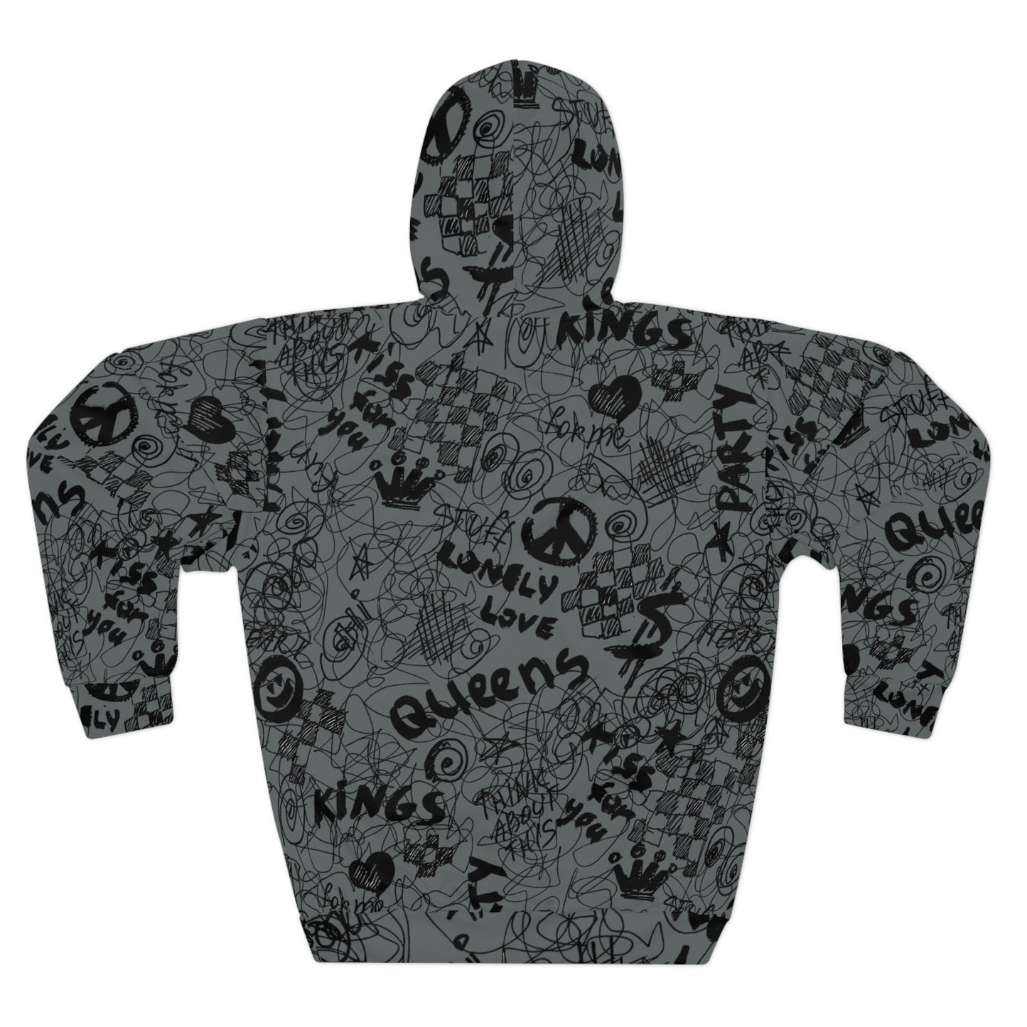 Street Style Grunge - Unisex Pullover Hoodie (AOP)