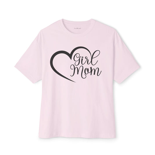 Girl Mom Unisex Oversized Boxy Tee