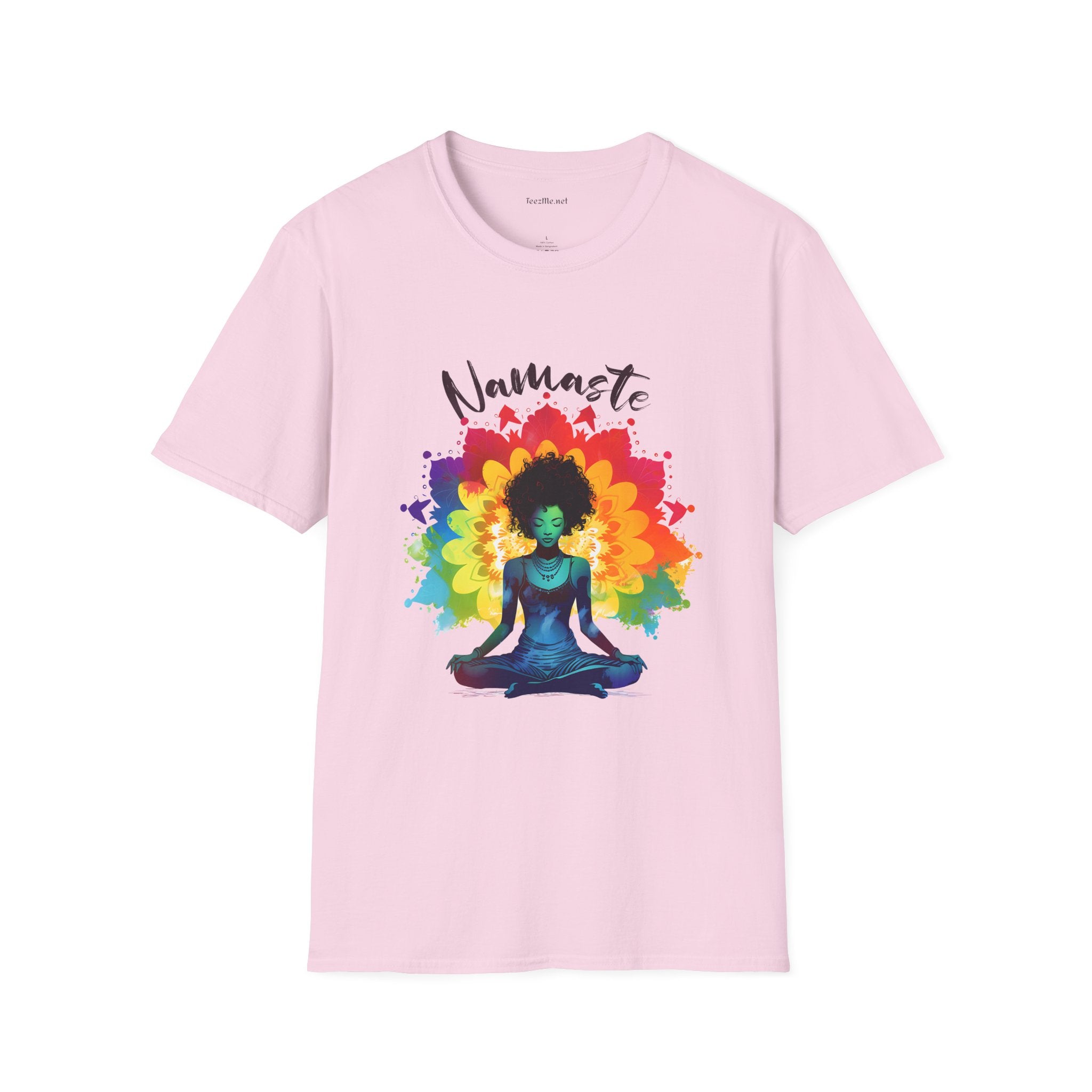 Namaste - Unisex Softstyle T-Shirt 100% Cotton Graphic