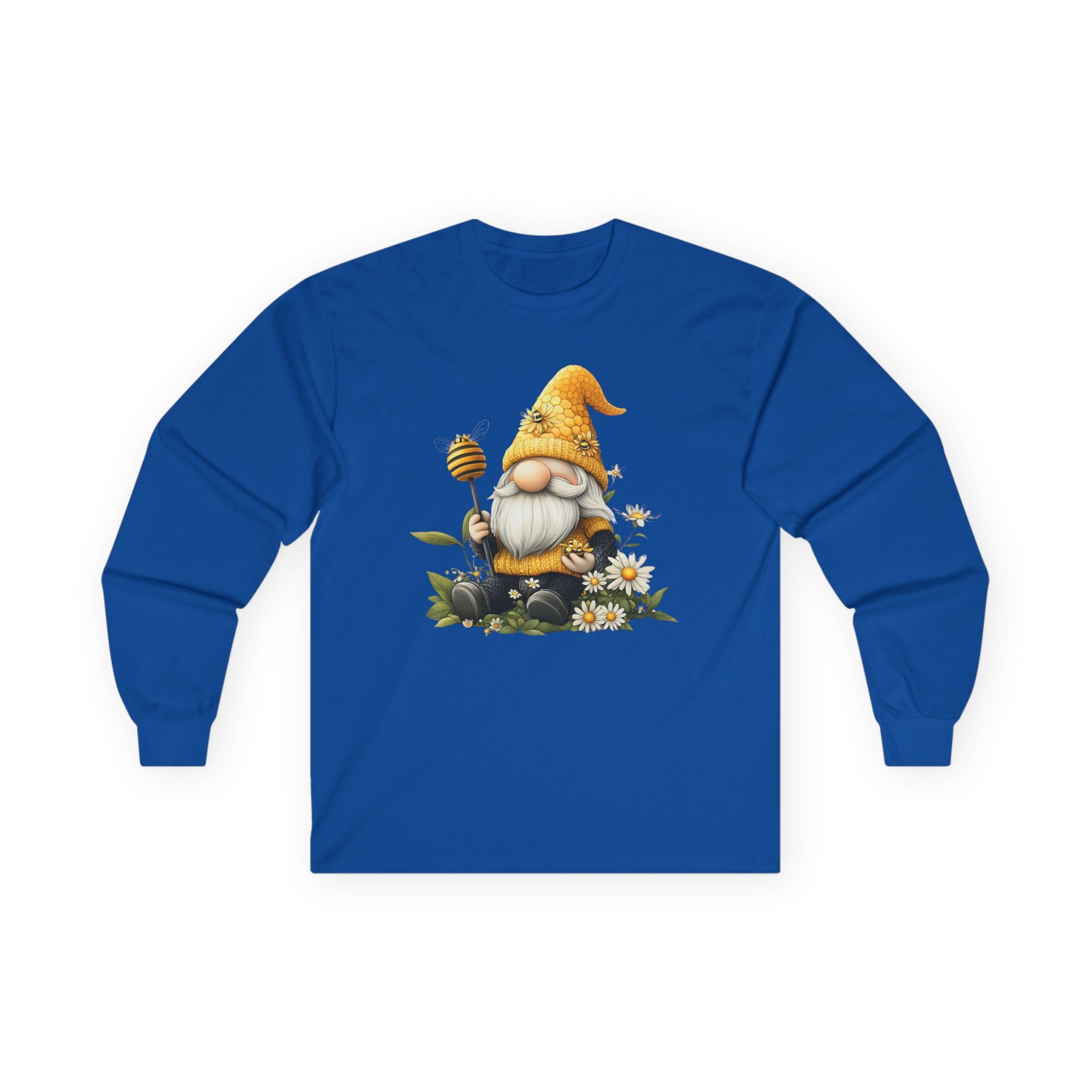 Honey Bee Gnome 01 Unisex Ultra Cotton Long Sleeve Tee