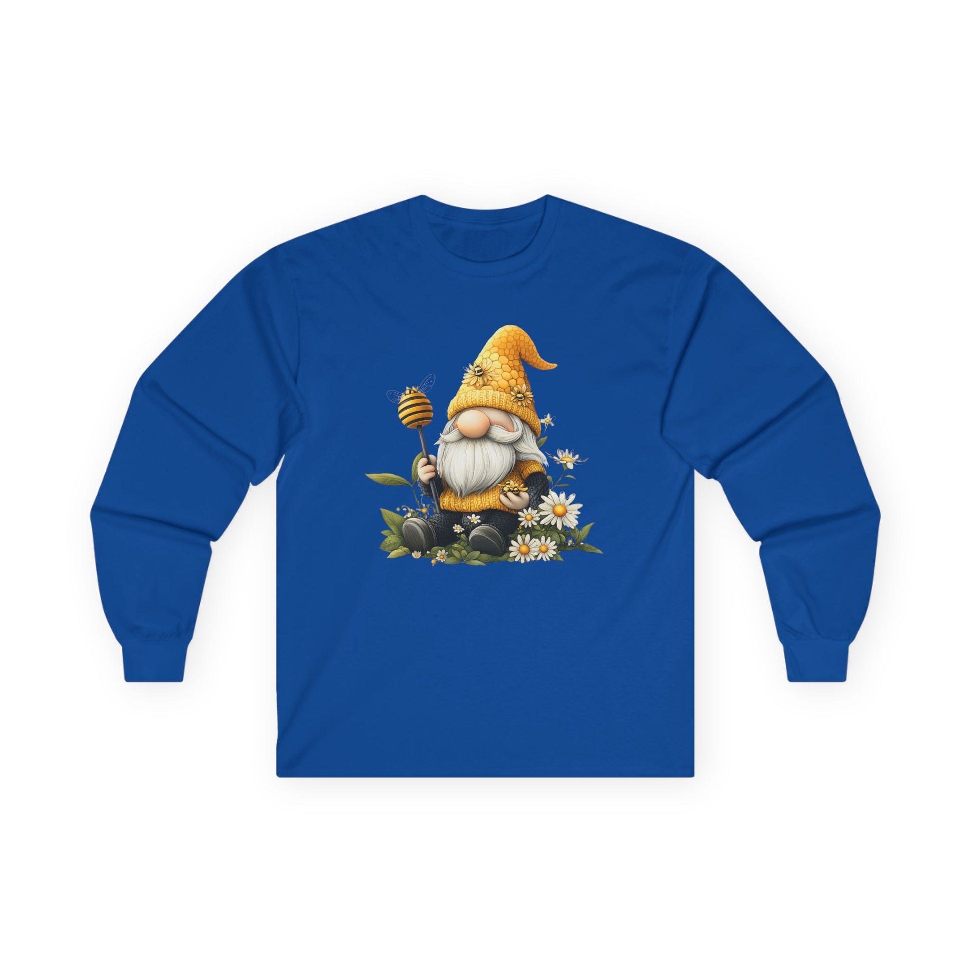 Honey Bee Gnome 01 Unisex Ultra Cotton Long Sleeve Tee