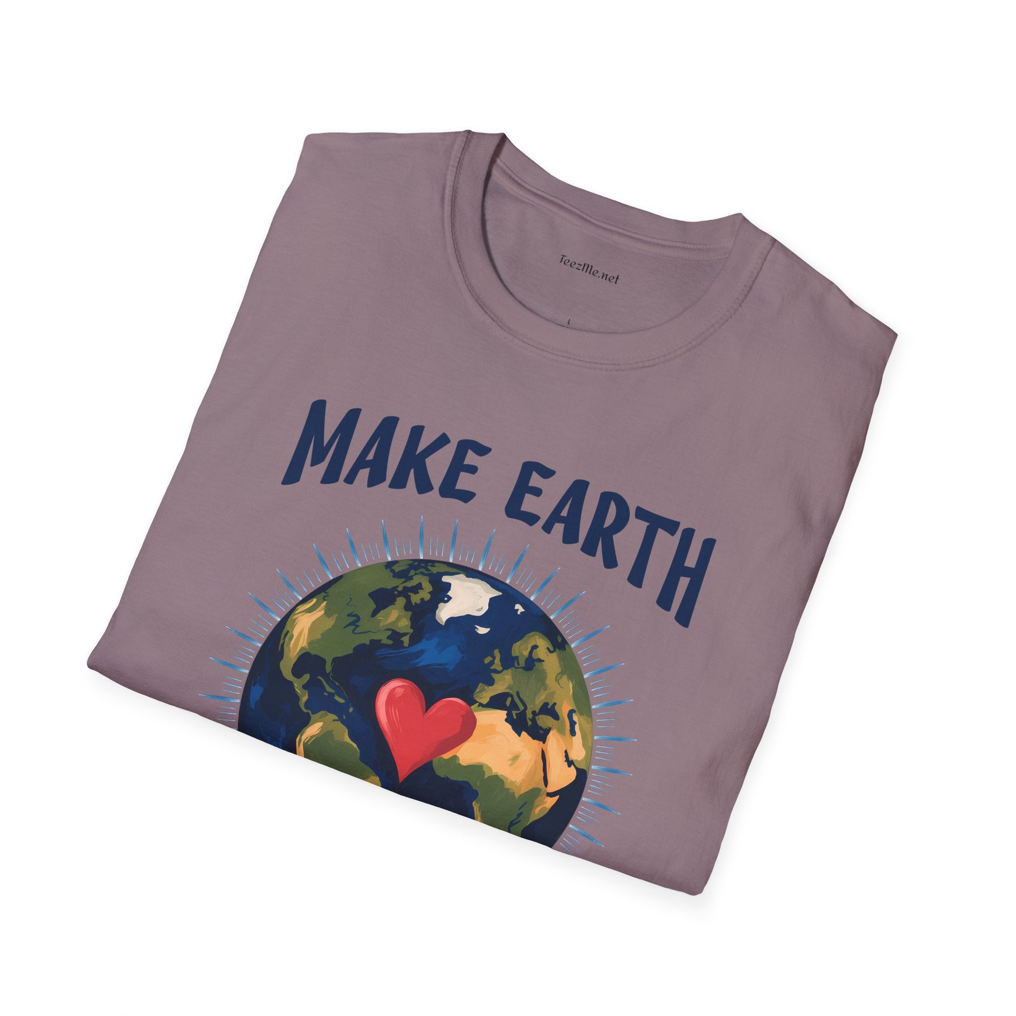 Make Earth Great 01 Unisex Softstyle T-Shirt 100% Cotton