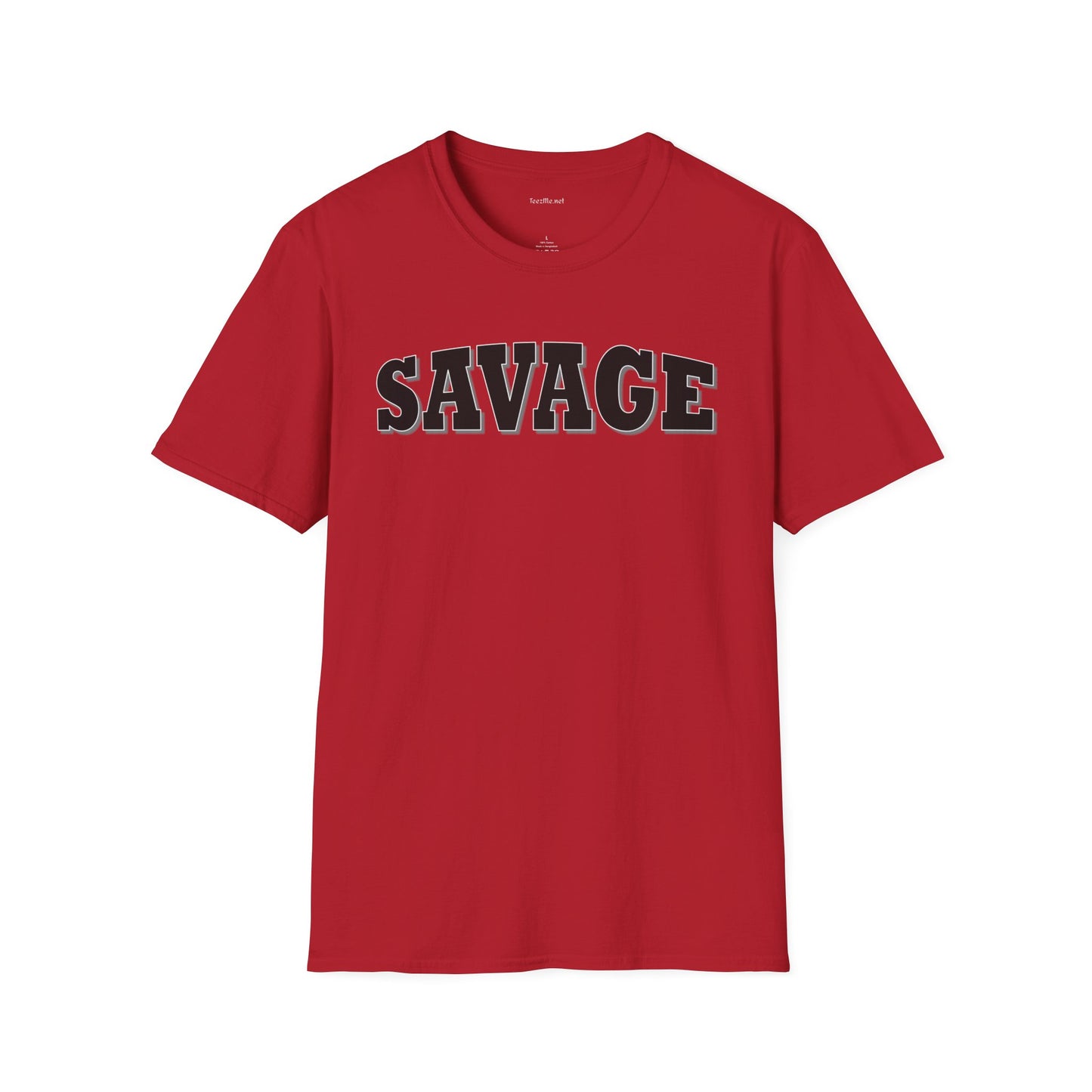 SAVAGE - Unisex Softstyle T-Shirt 100% Cotton Graphic