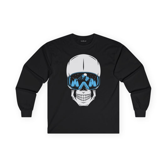 Snowboard Skull Unisex Ultra Cotton Long Sleeve Tee