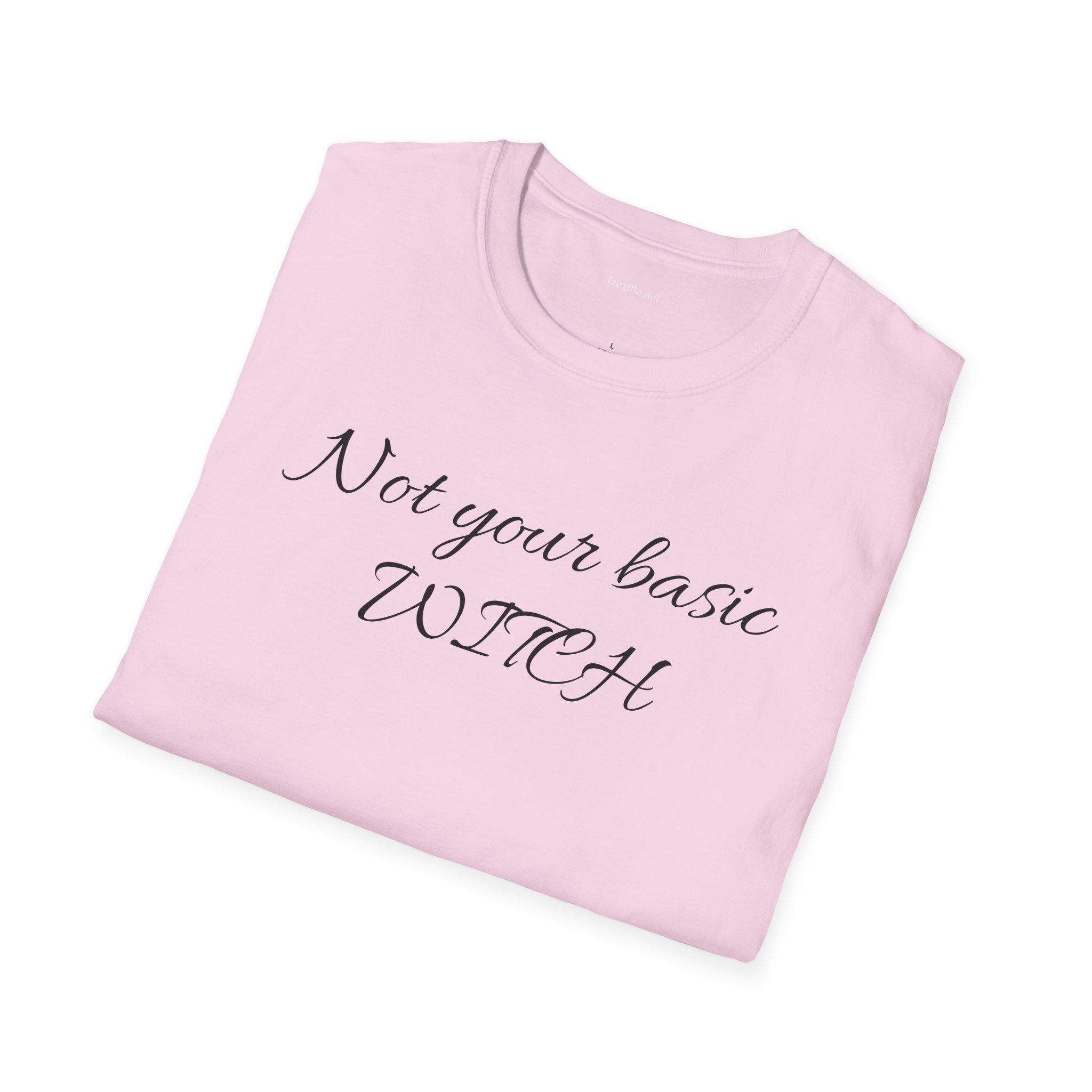 Not your basic Witch - Unisex Softstyle T-Shirt 100% Cotton Graphic