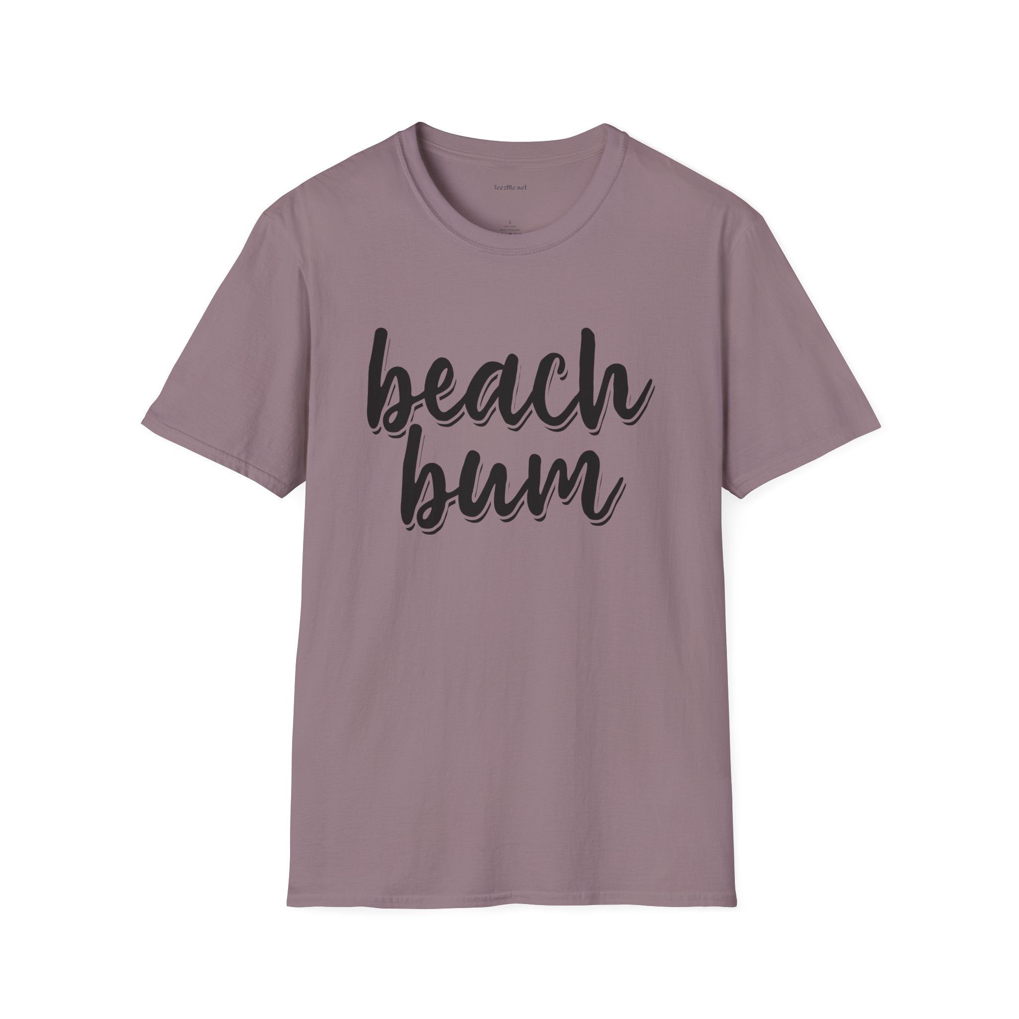 Beach Bum - Unisex Softstyle T-Shirt 100% Cotton Graphic (1)