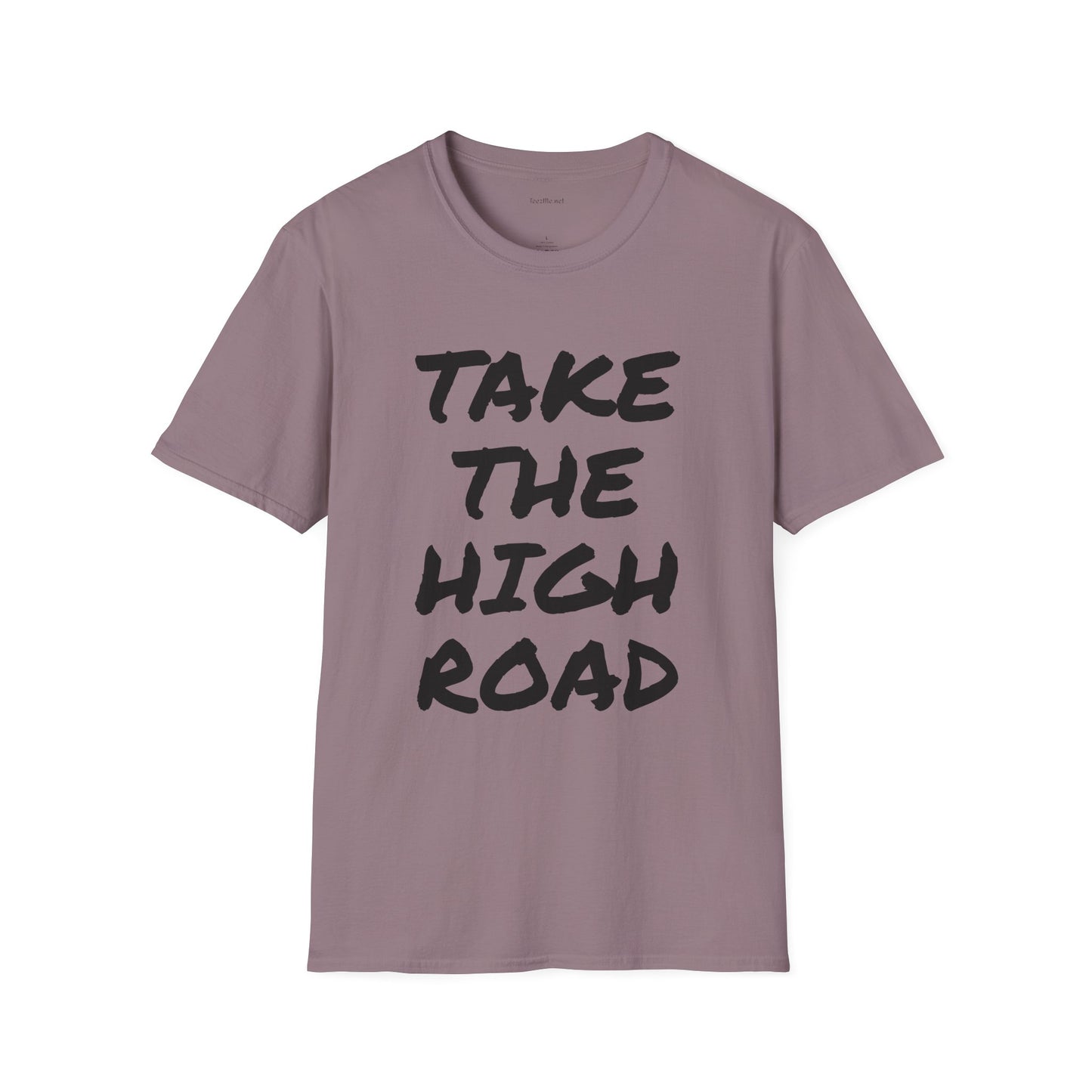 Take the High Road - Unisex Softstyle T-Shirt 100% Cotton Graphic