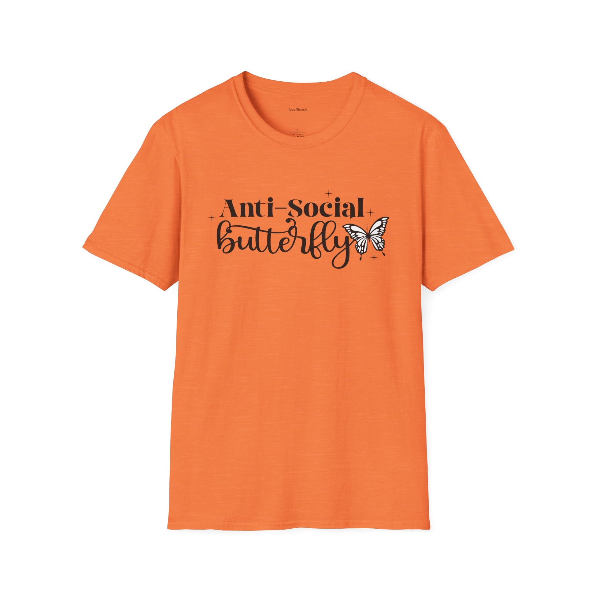 Anti-Social Butterfly T-Shirt — Cute Introvert Graphic Tee
