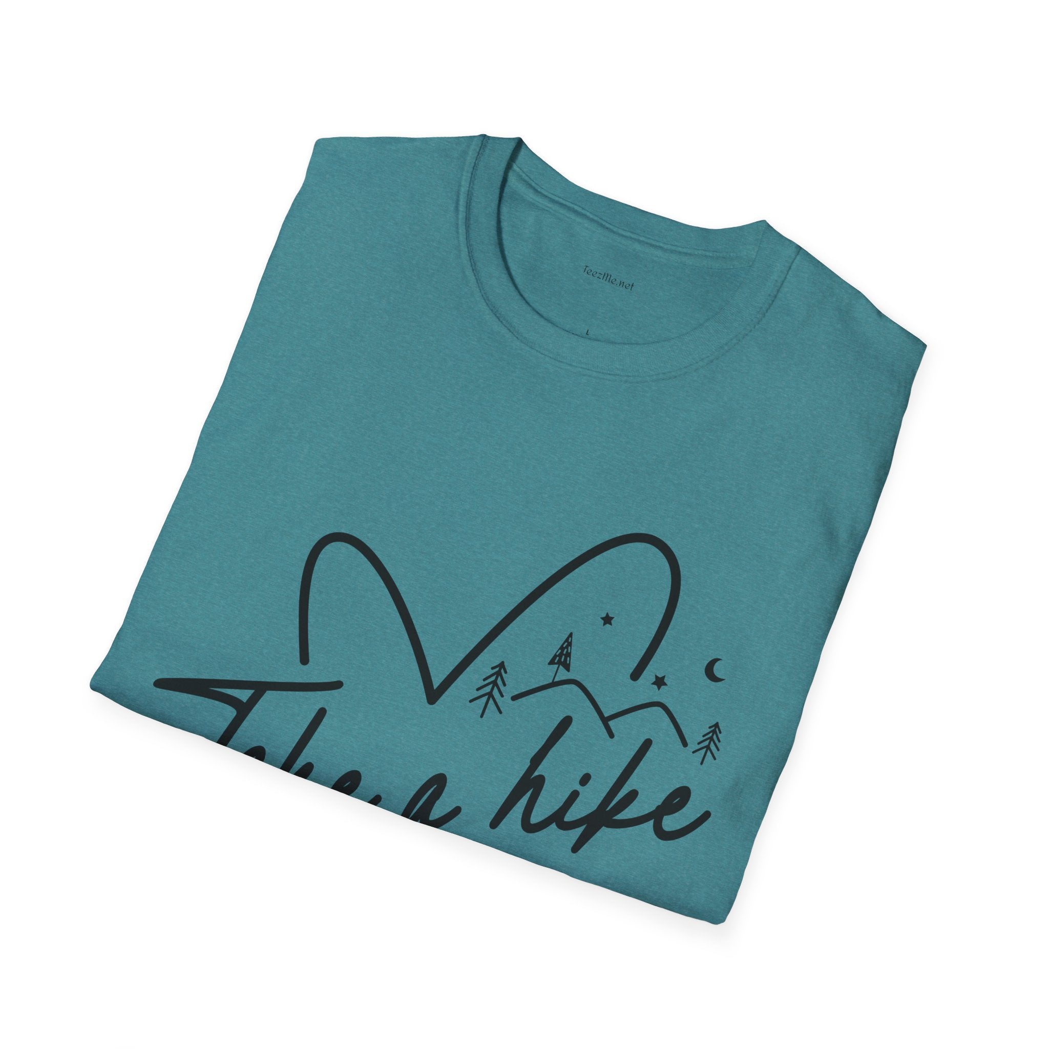 Take a Hike (black) - Unisex Softstyle T-Shirt 100% Cotton Graphic