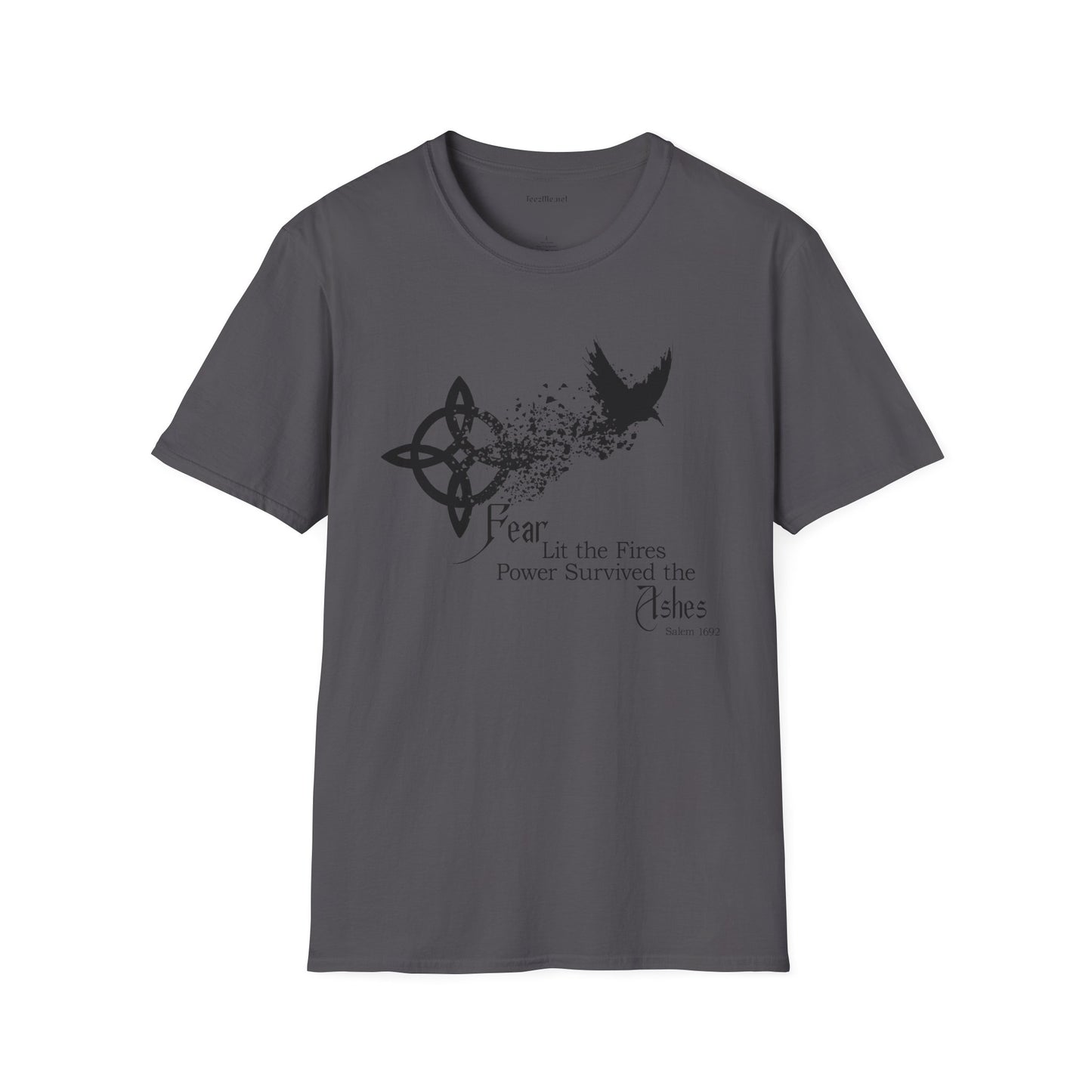 Fear Lit the Fires Unisex SoftStyle T-Shirt 100% Cotton Graphic