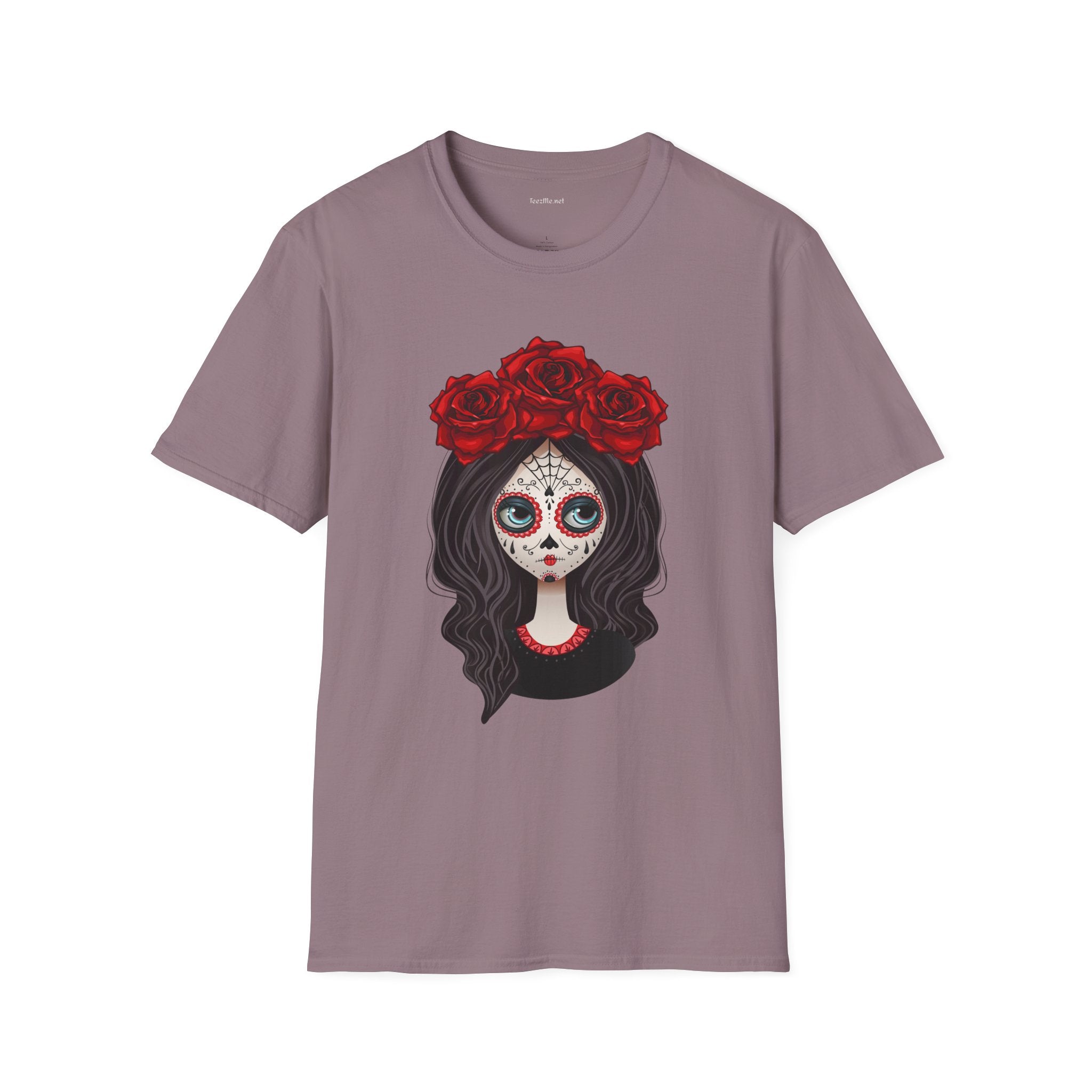 Zombie Girl - Unisex Softstyle T-Shirt 100% Cotton Graphic