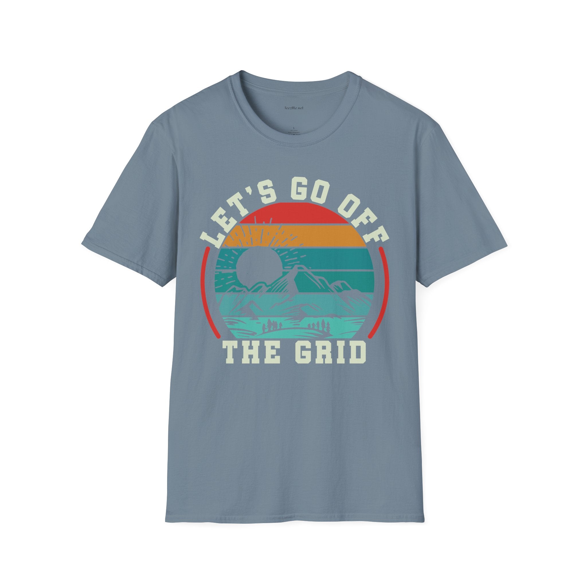 Off Grid - Unisex Softstyle T-Shirt 100% Cotton Graphic