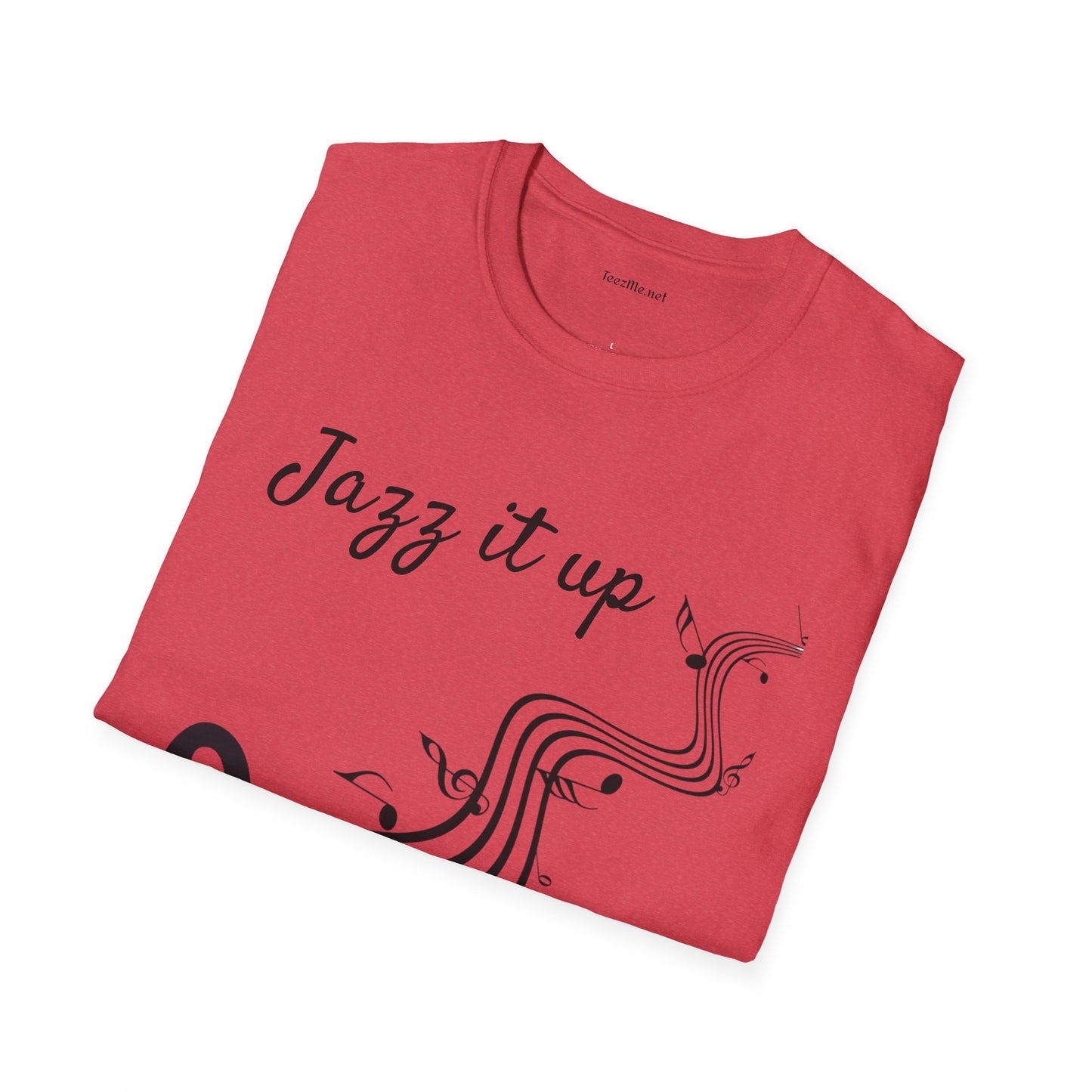 Jazz it up Unisex Softstyle T-Shirt 100% Cotton Graphic