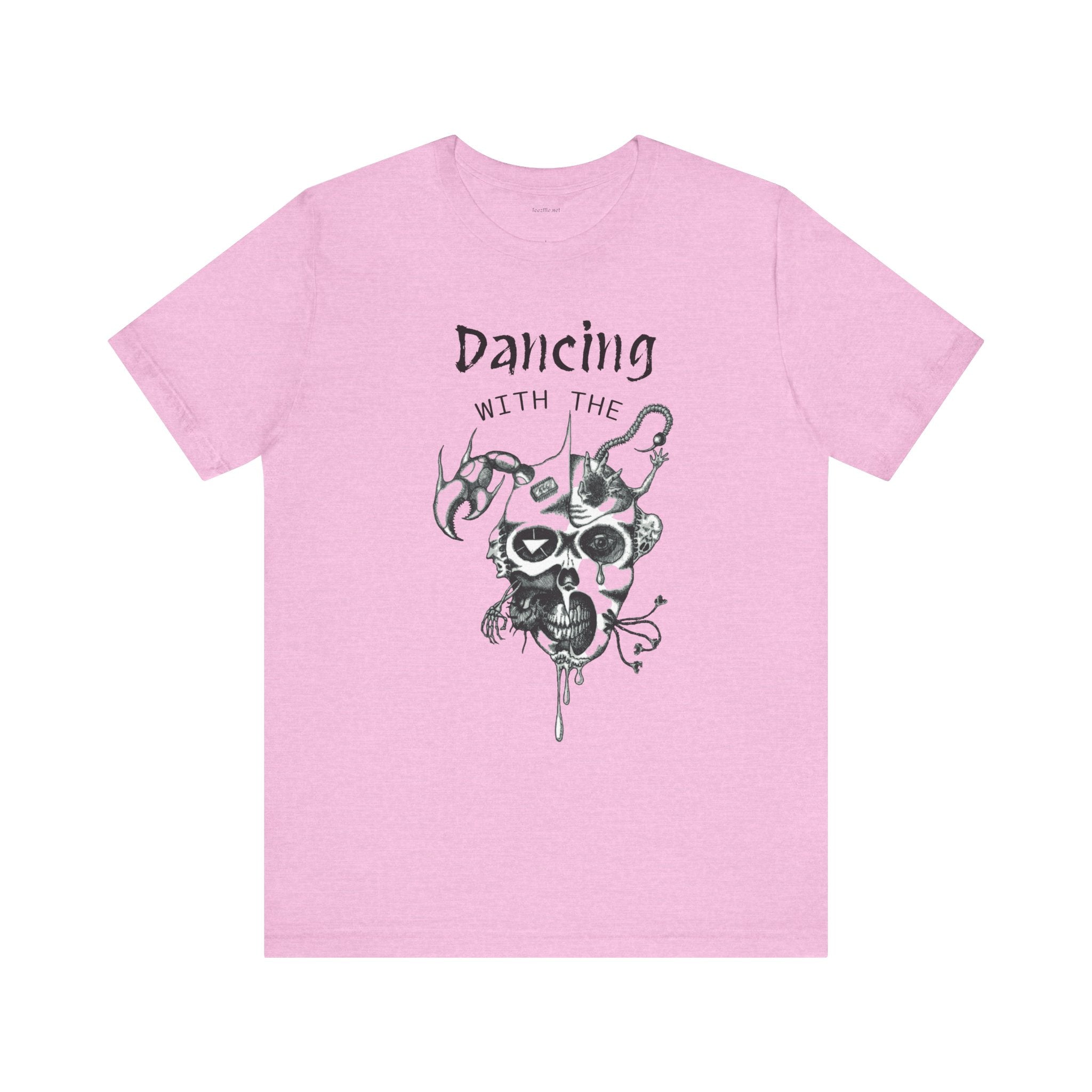 Dancing with the Devil (image) - Unisex Jersey Short Sleeve Tee