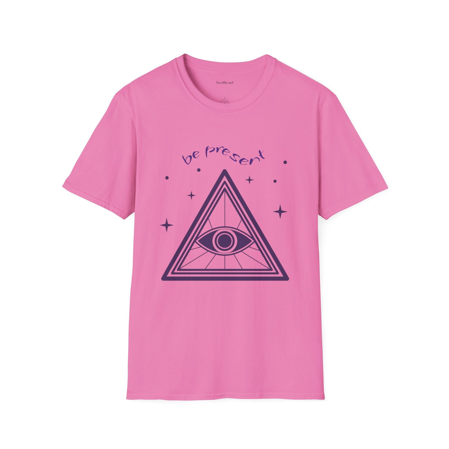 Be present (mystic sign) - Unisex Softstyle T-Shirt 100% Cotton Graphic