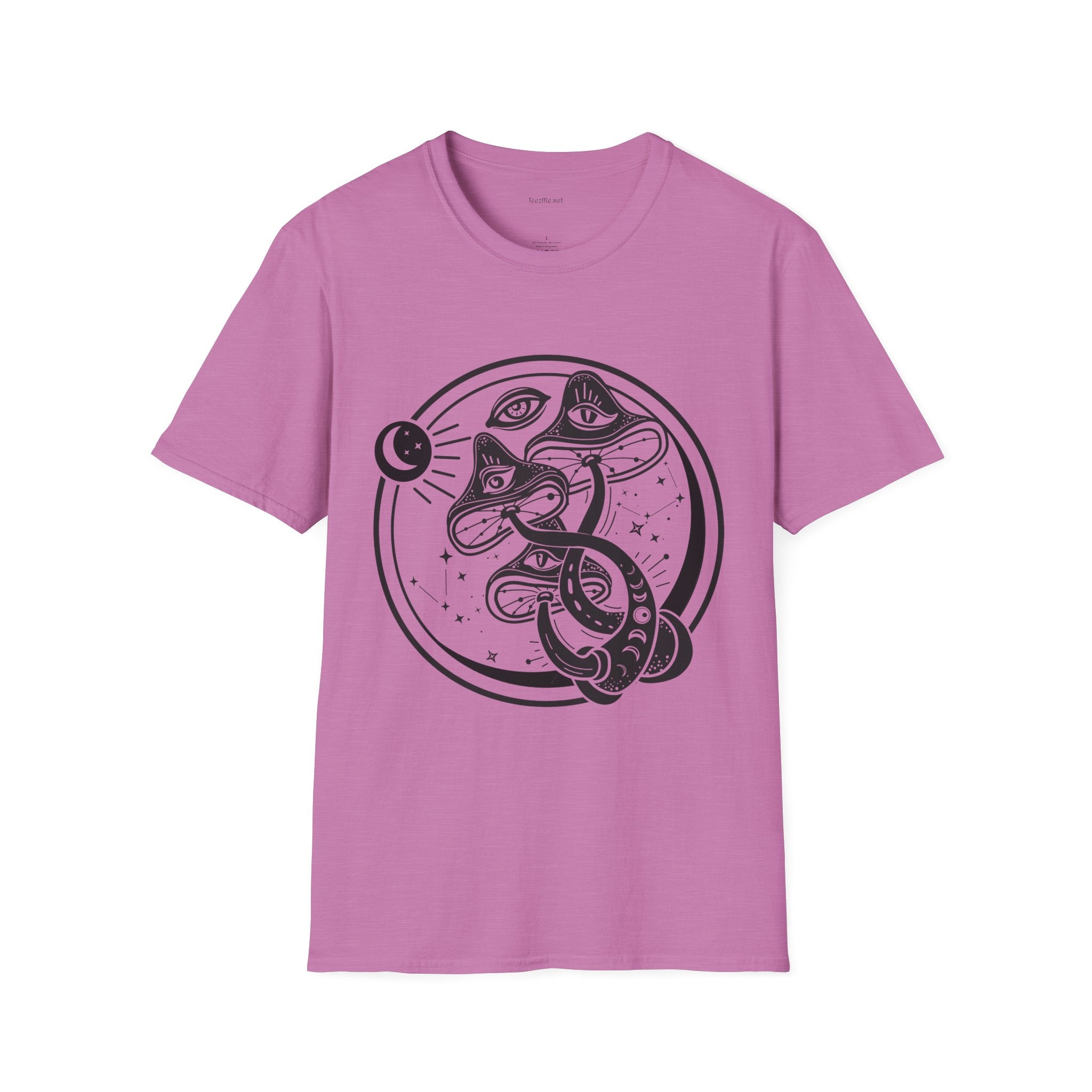 Mushrooms - Unisex Softstyle T-Shirt 100% Cotton Graphic