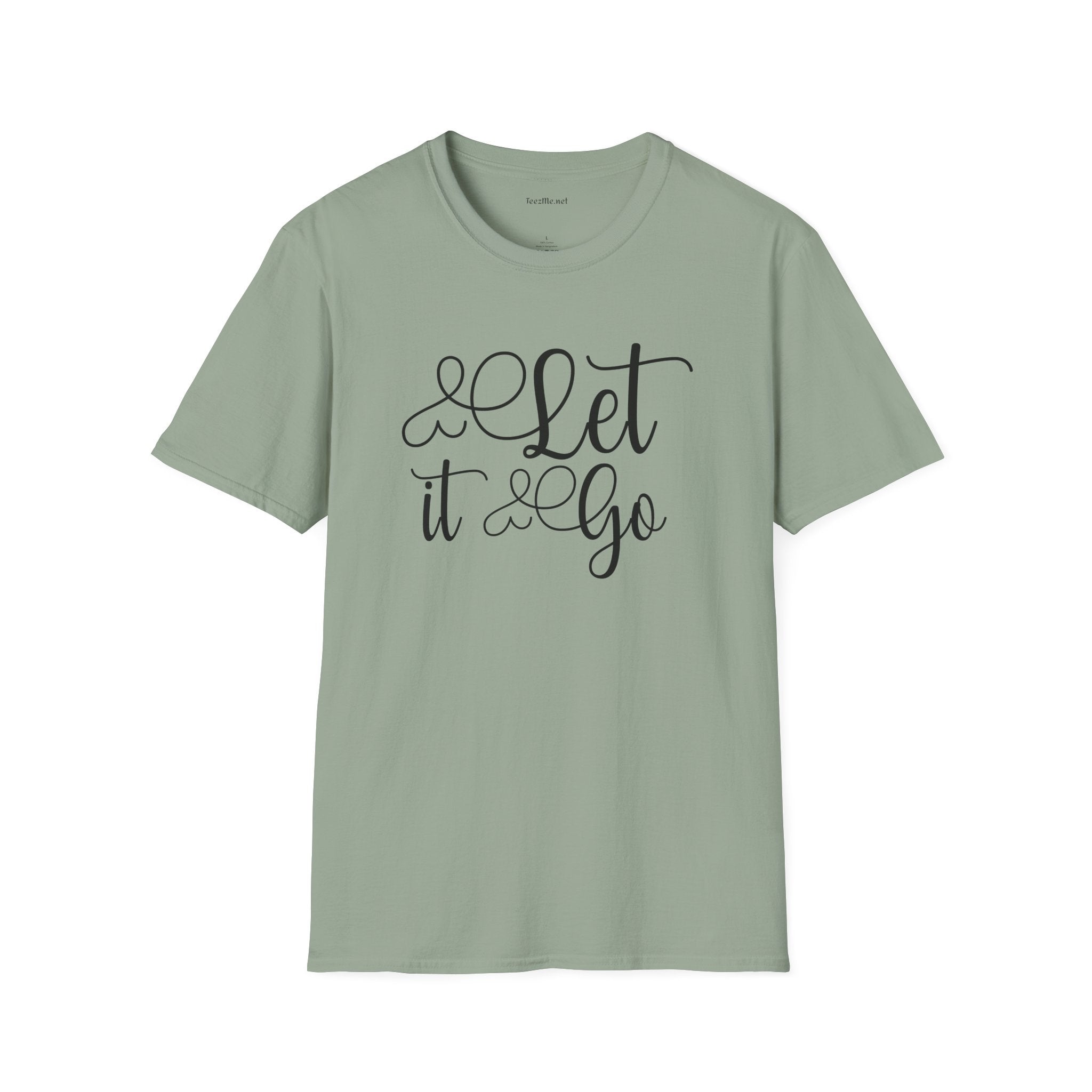 Let it go (1) Unisex Softstyle T-Shirt 100% Cotton Graphic