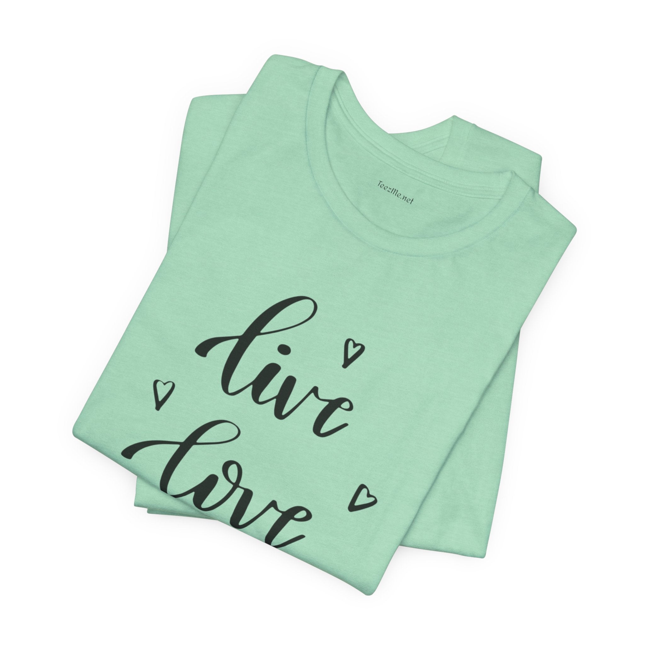 Live Love Inspire - Unisex Jersey Short Sleeve Tee