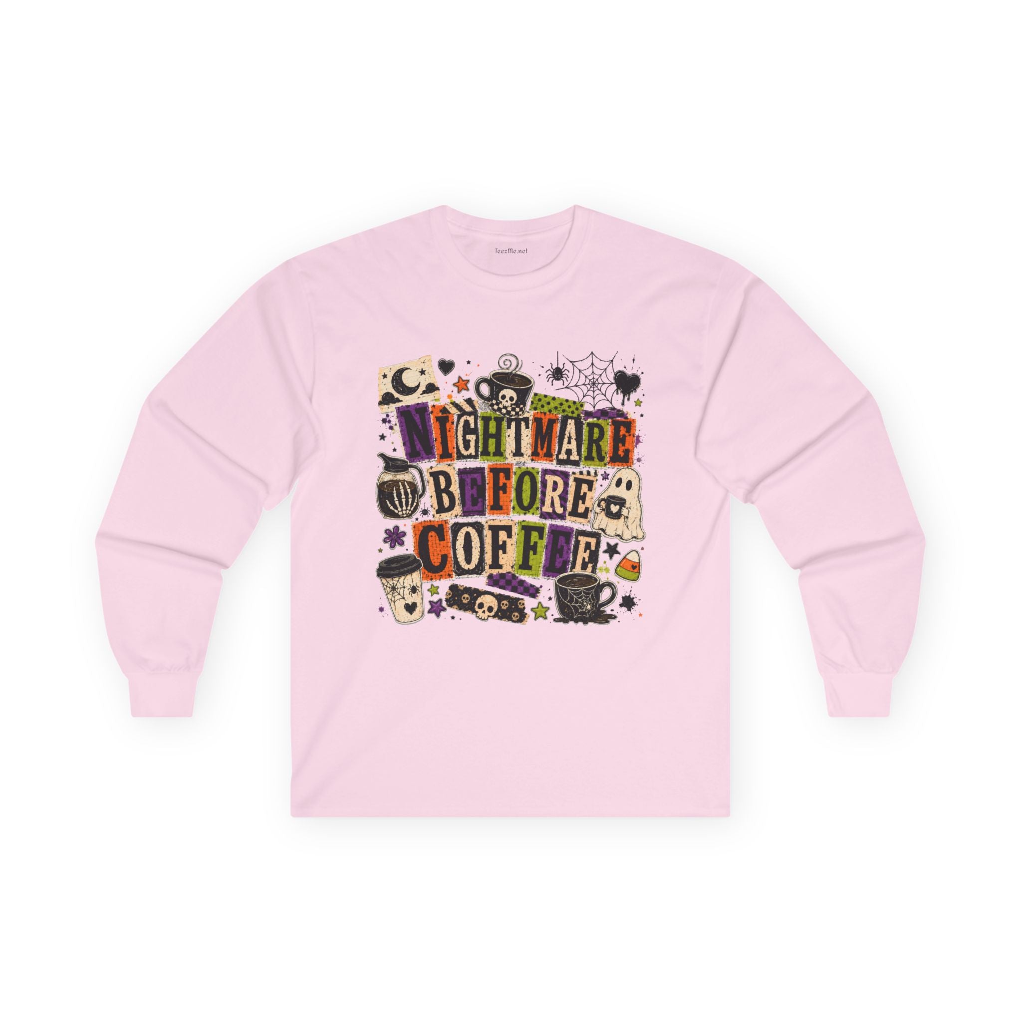 Nightmare Before Coffee Long Sleeve Tee
