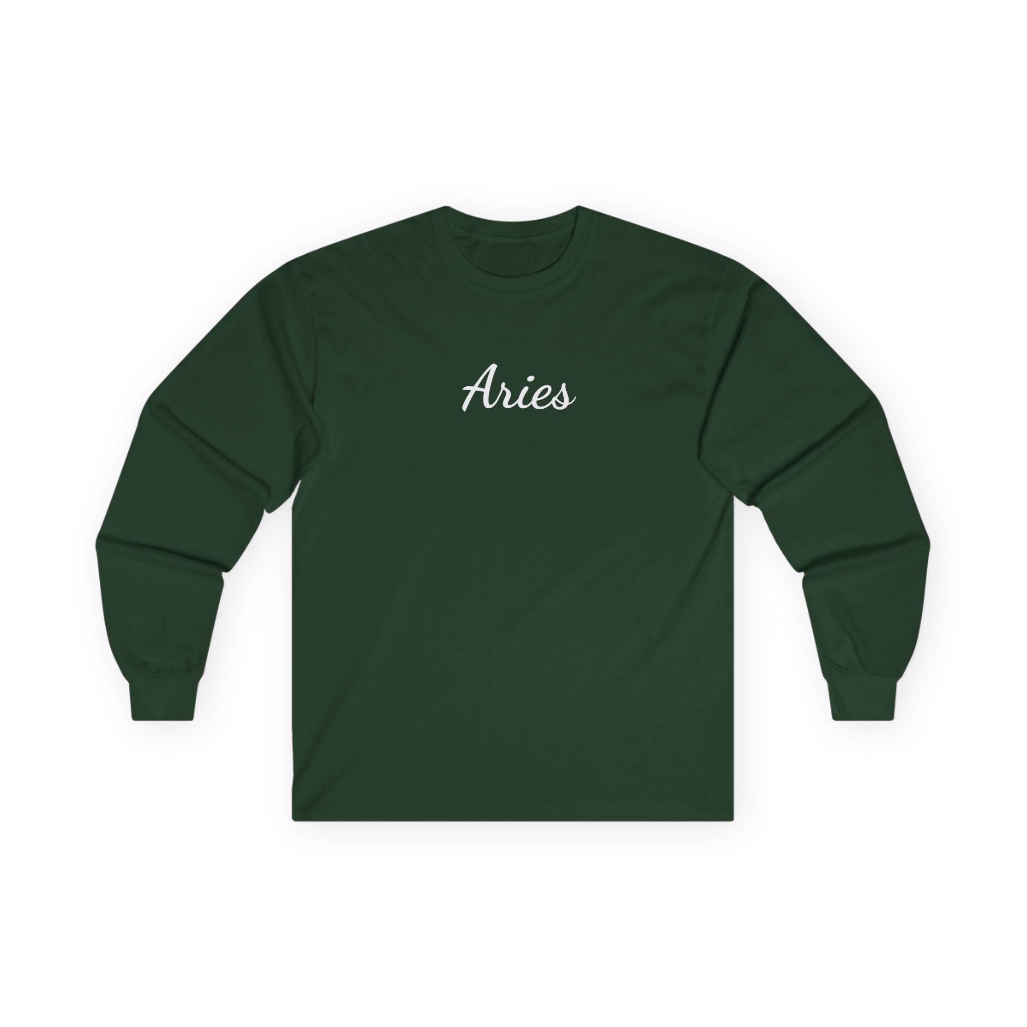 Aries - Unisex Ultra Cotton Long Sleeve Tee #zodiac #tarot