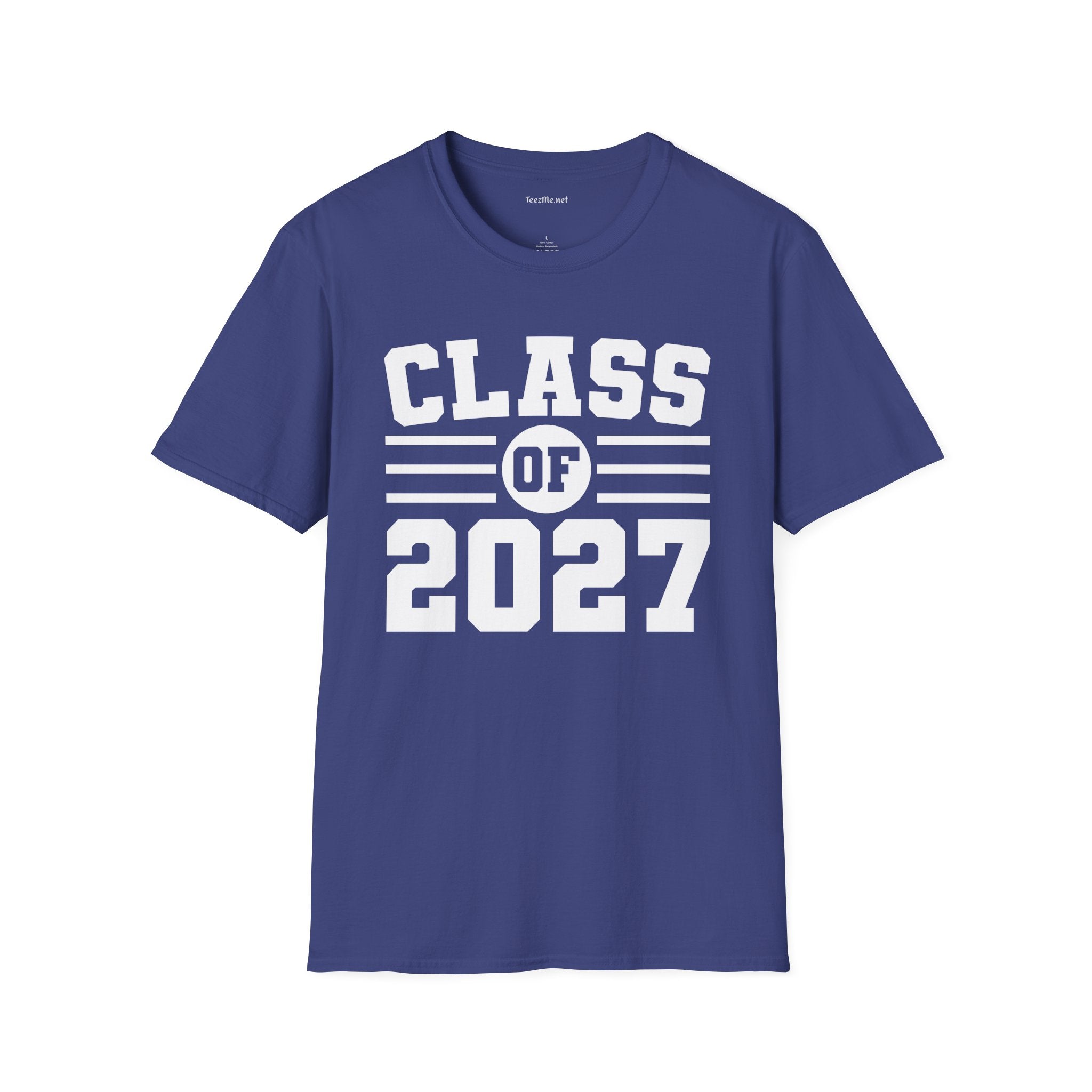 Senior Class of 2027 Unisex Softstyle T-Shirt 100% Cotton Graphic